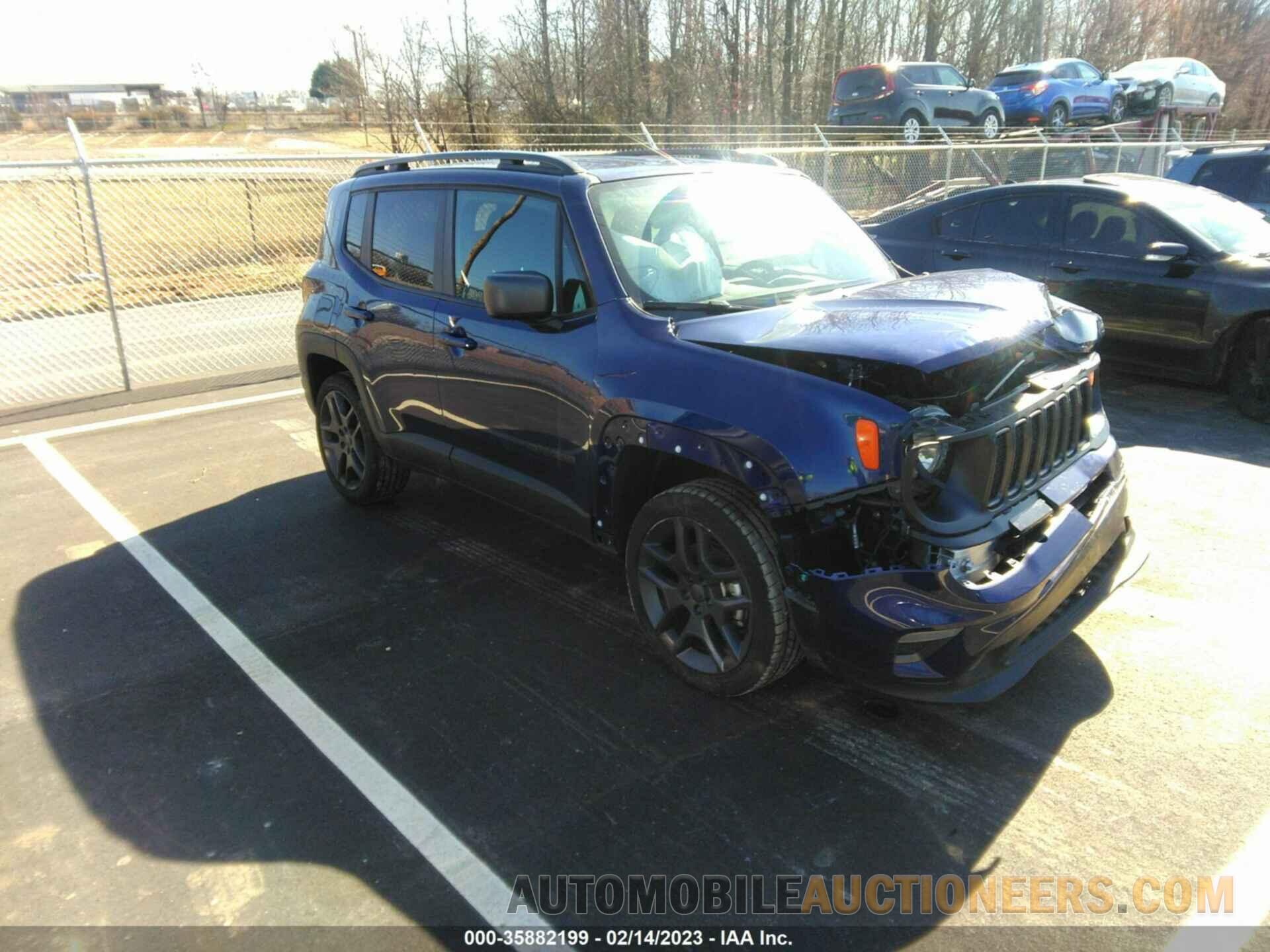 ZACNJDBB3MPN29075 JEEP RENEGADE 2021