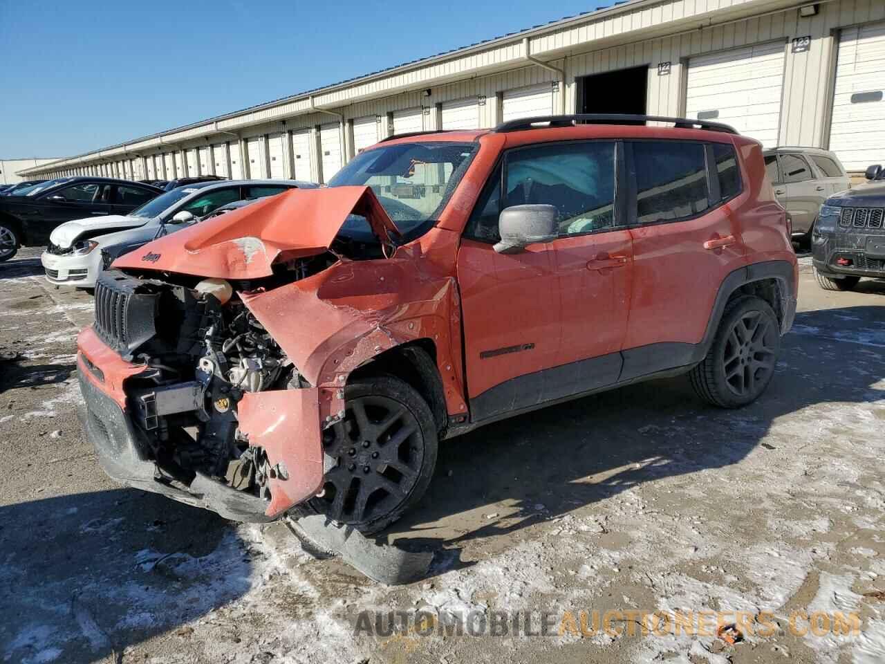 ZACNJDBB3MPN35345 JEEP RENEGADE 2021