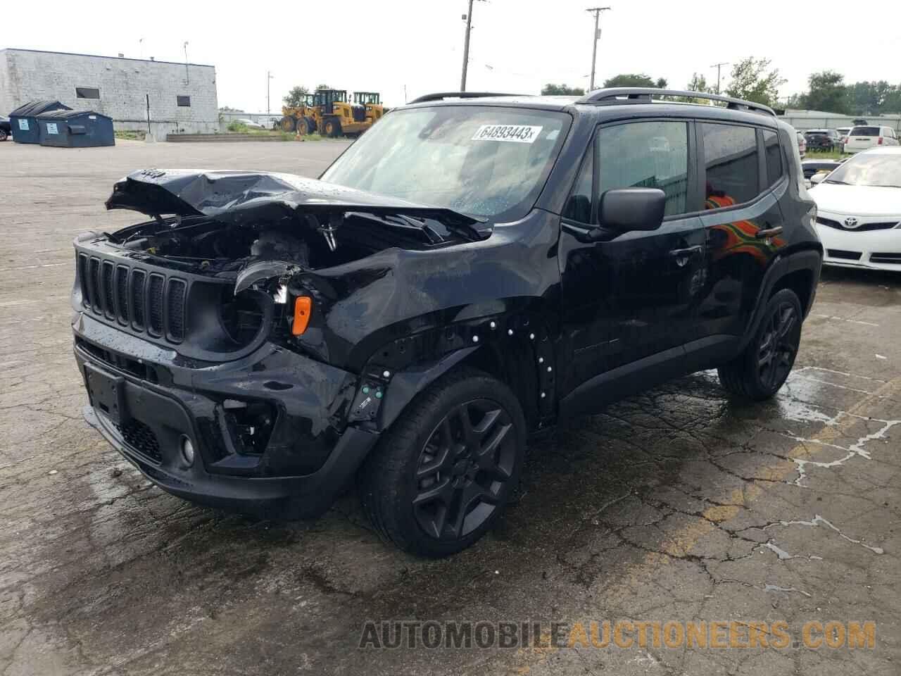 ZACNJDBB4MPM48571 JEEP RENEGADE 2021