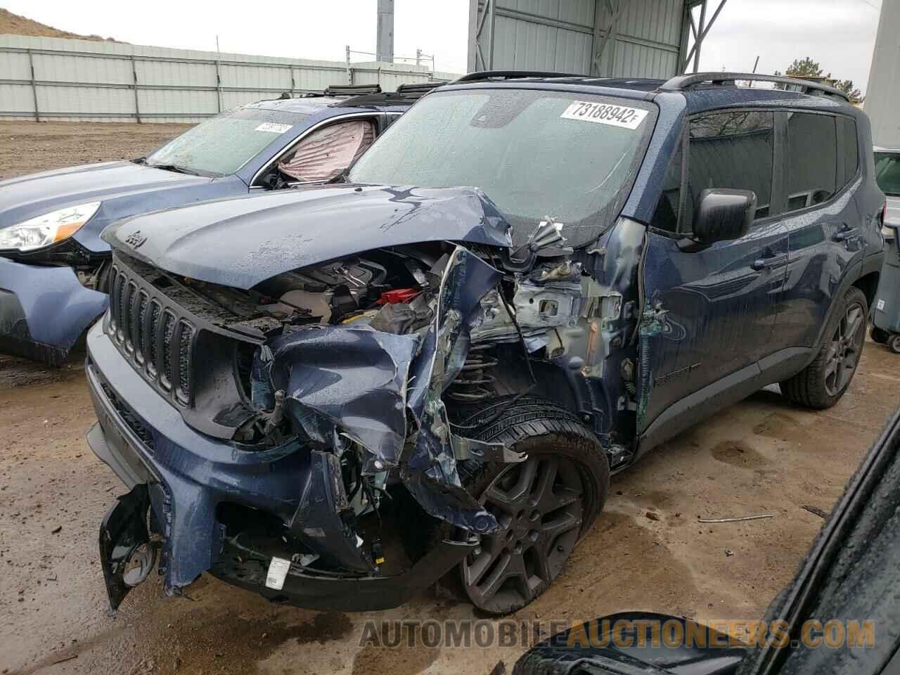 ZACNJDBB4MPM66214 JEEP RENEGADE 2021