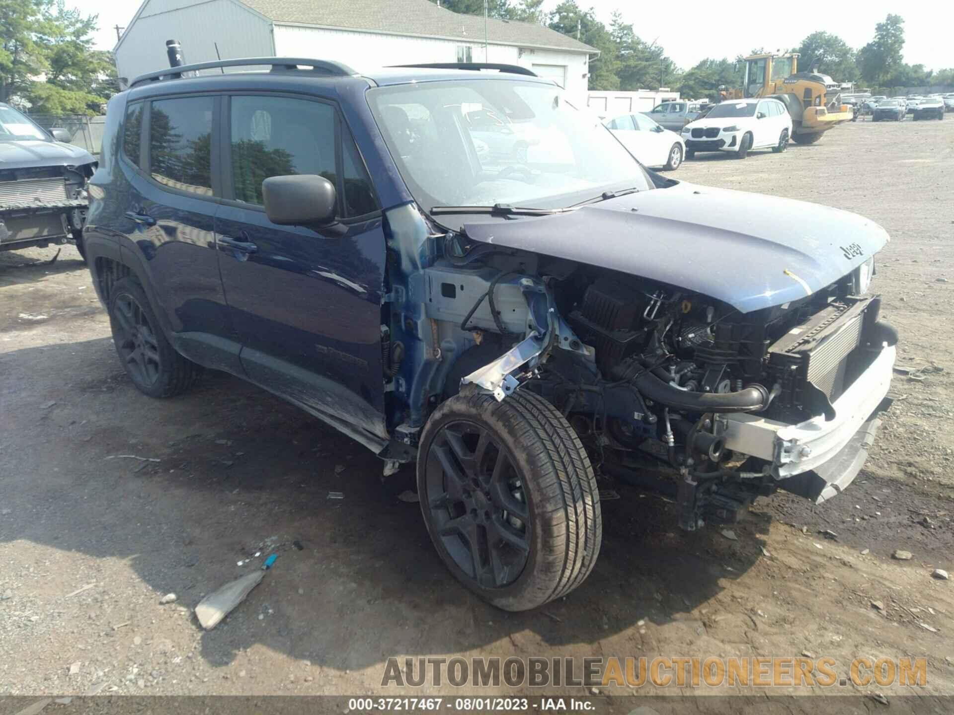 ZACNJDBB4MPM77388 JEEP RENEGADE 2021