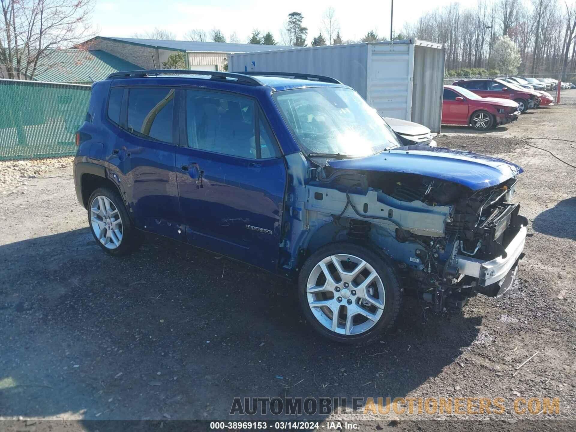 ZACNJDBB4MPM81702 JEEP RENEGADE 2021