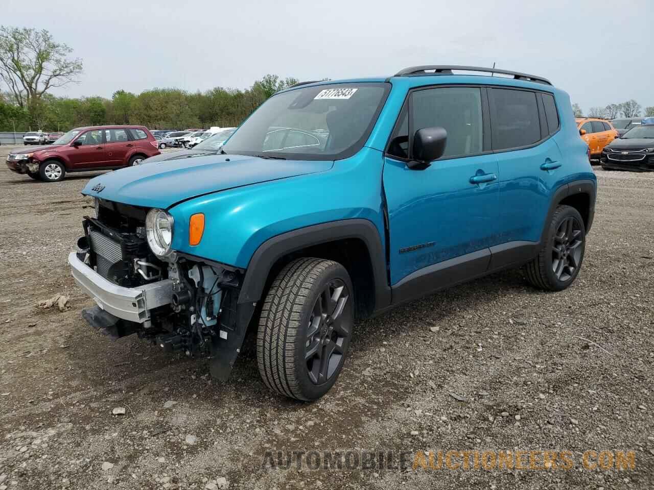 ZACNJDBB4MPM92117 JEEP RENEGADE 2021