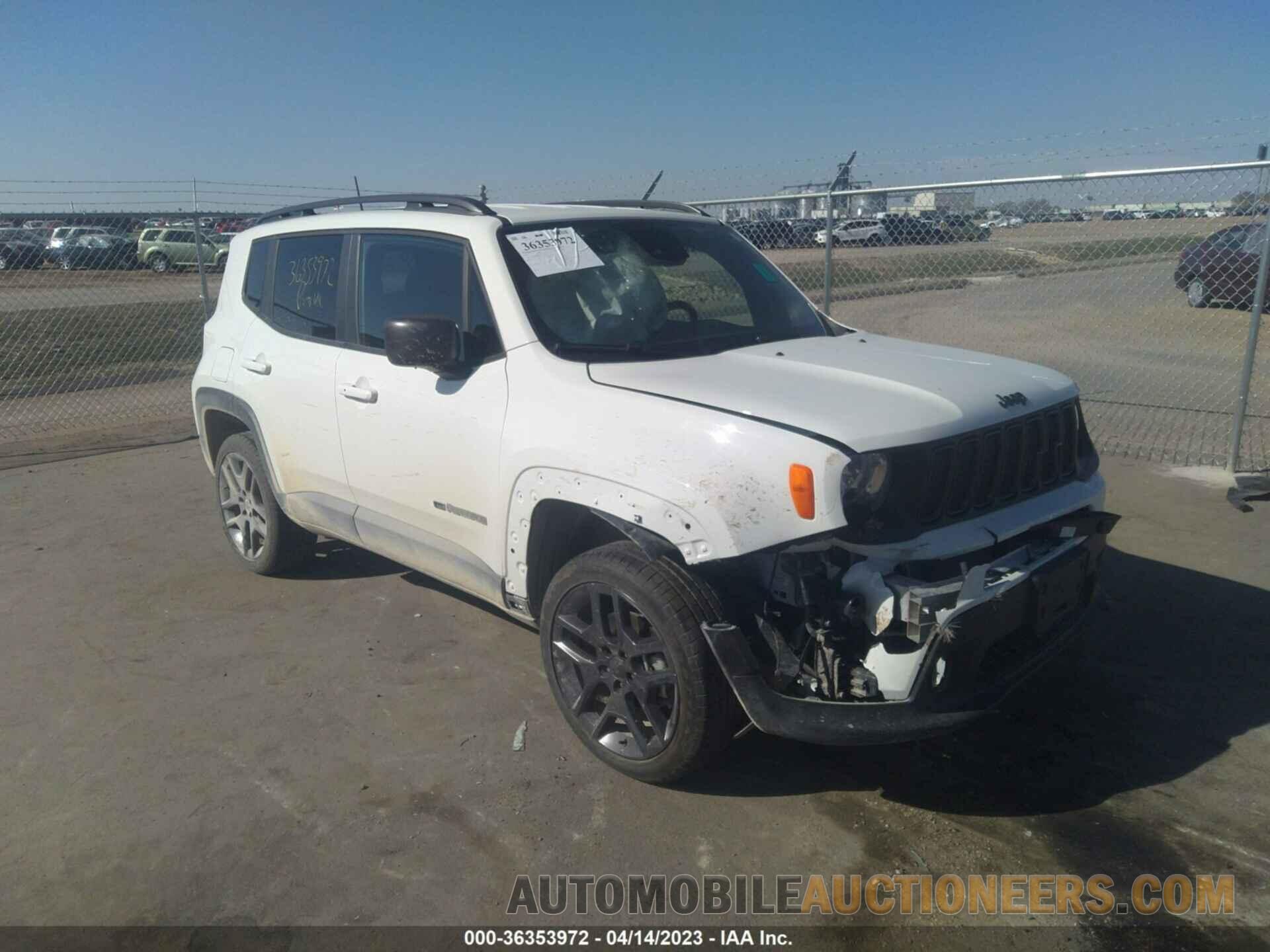 ZACNJDBB4MPN35936 JEEP RENEGADE 2021