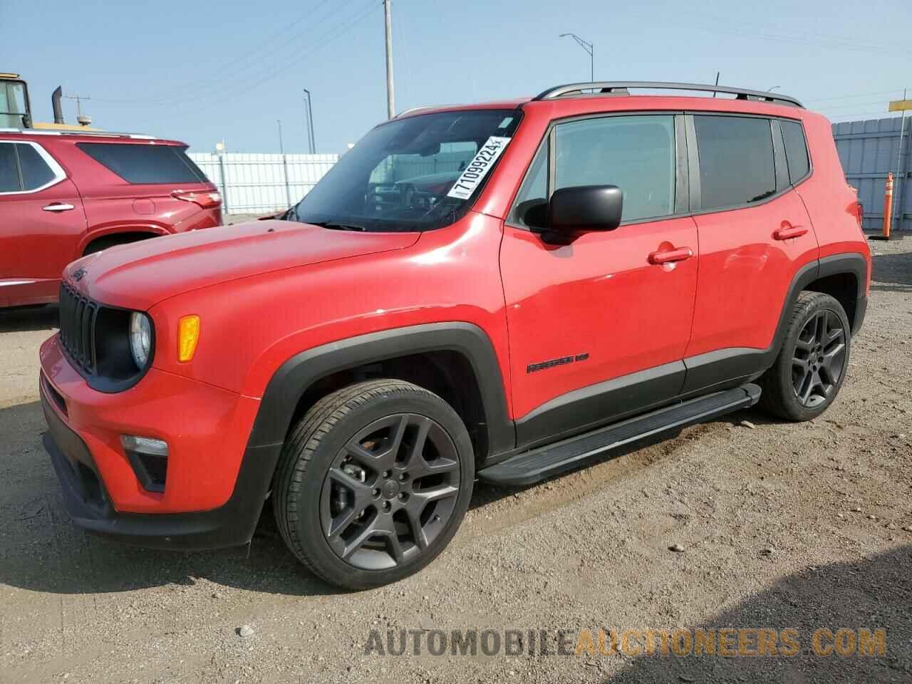 ZACNJDBB5MPM57067 JEEP RENEGADE 2021