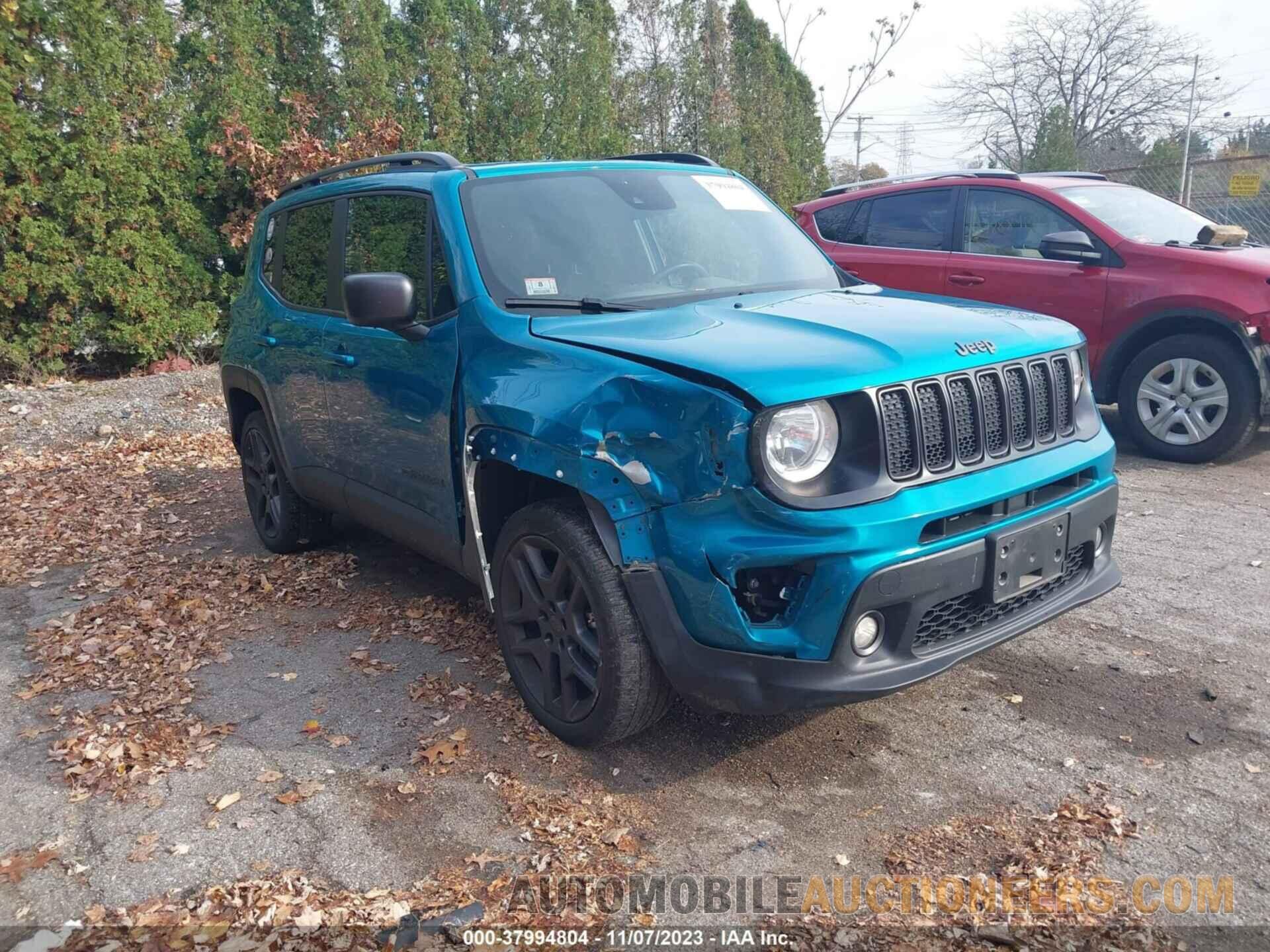 ZACNJDBB5MPM72460 JEEP RENEGADE 2021