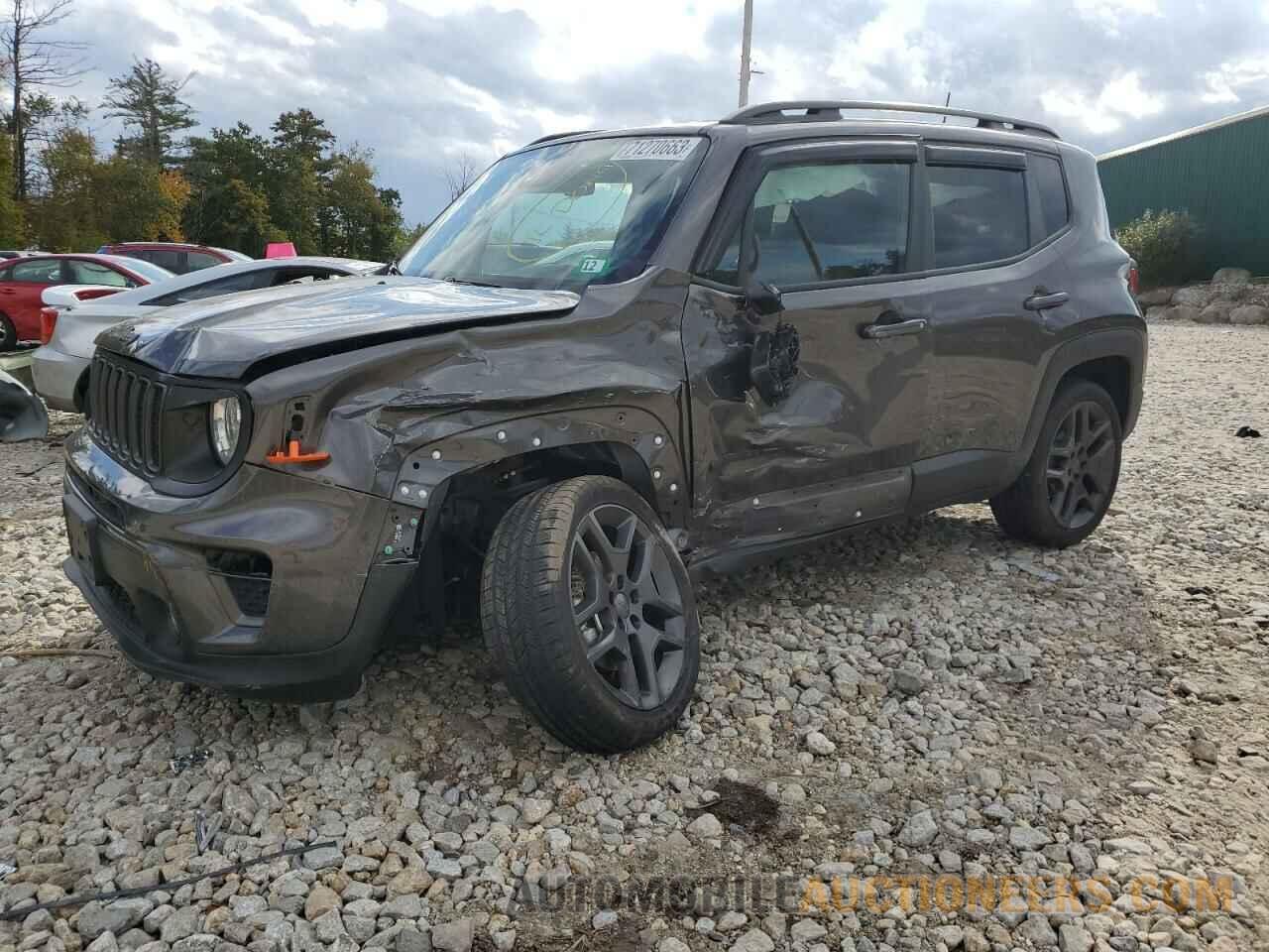 ZACNJDBB6MPM63346 JEEP RENEGADE 2021