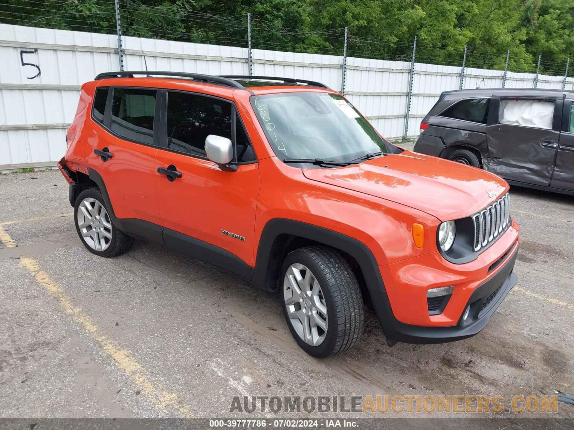 ZACNJDBB6MPM68014 JEEP RENEGADE 2021