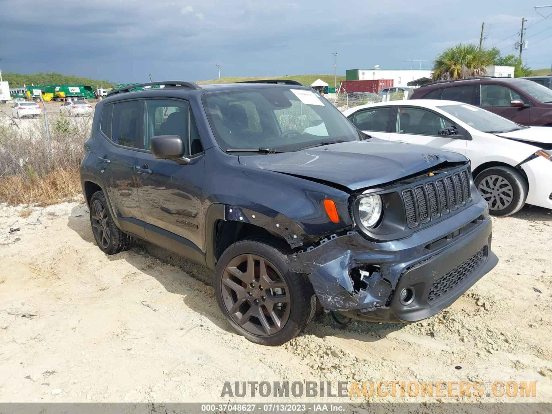 ZACNJDBB7MPN23313 JEEP RENEGADE 2021