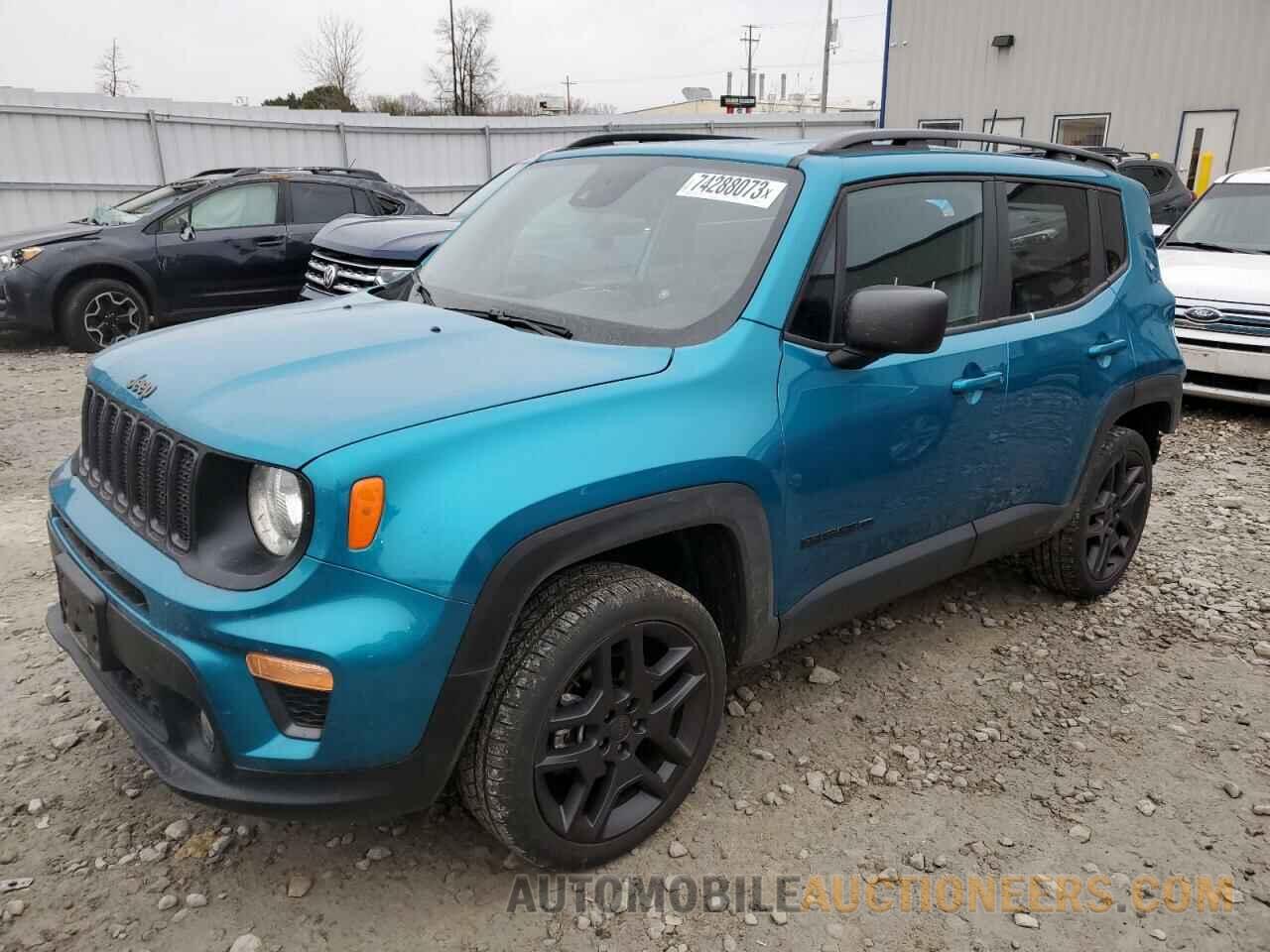 ZACNJDBB7MPN34344 JEEP RENEGADE 2021