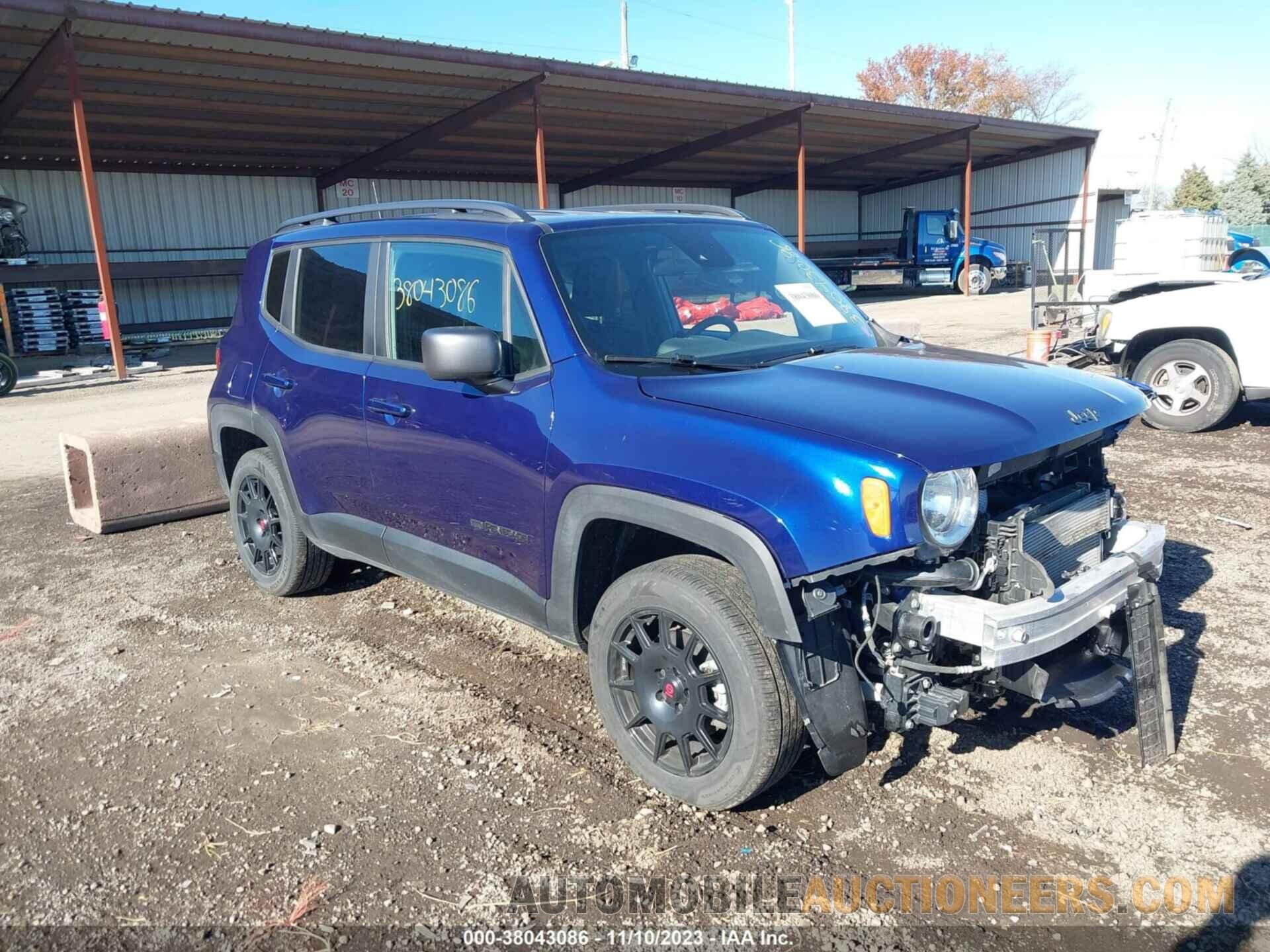 ZACNJDBB8MPM75921 JEEP RENEGADE 2021