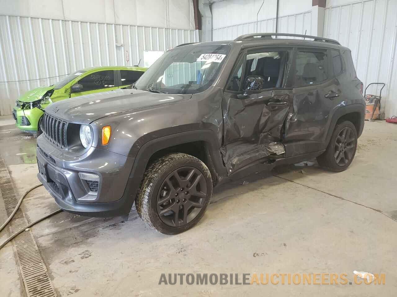 ZACNJDBB8MPM77538 JEEP RENEGADE 2021