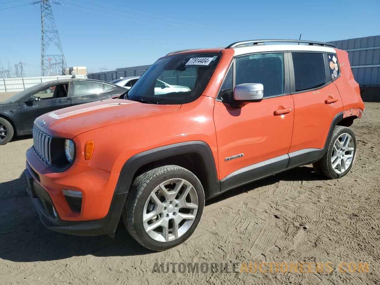 ZACNJDBB9MPM94445 JEEP RENEGADE 2021