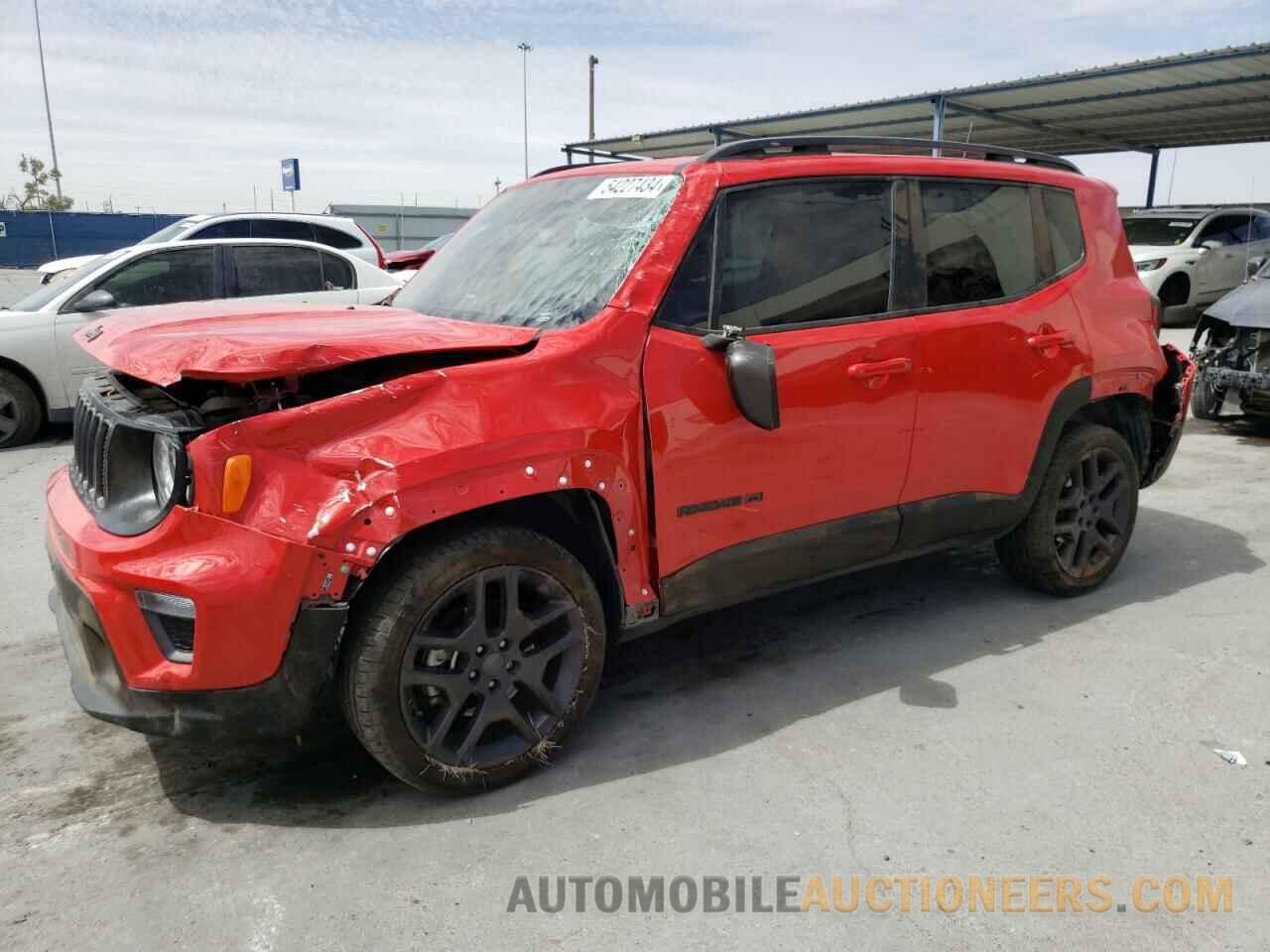 ZACNJDBB9MPN13589 JEEP RENEGADE 2021