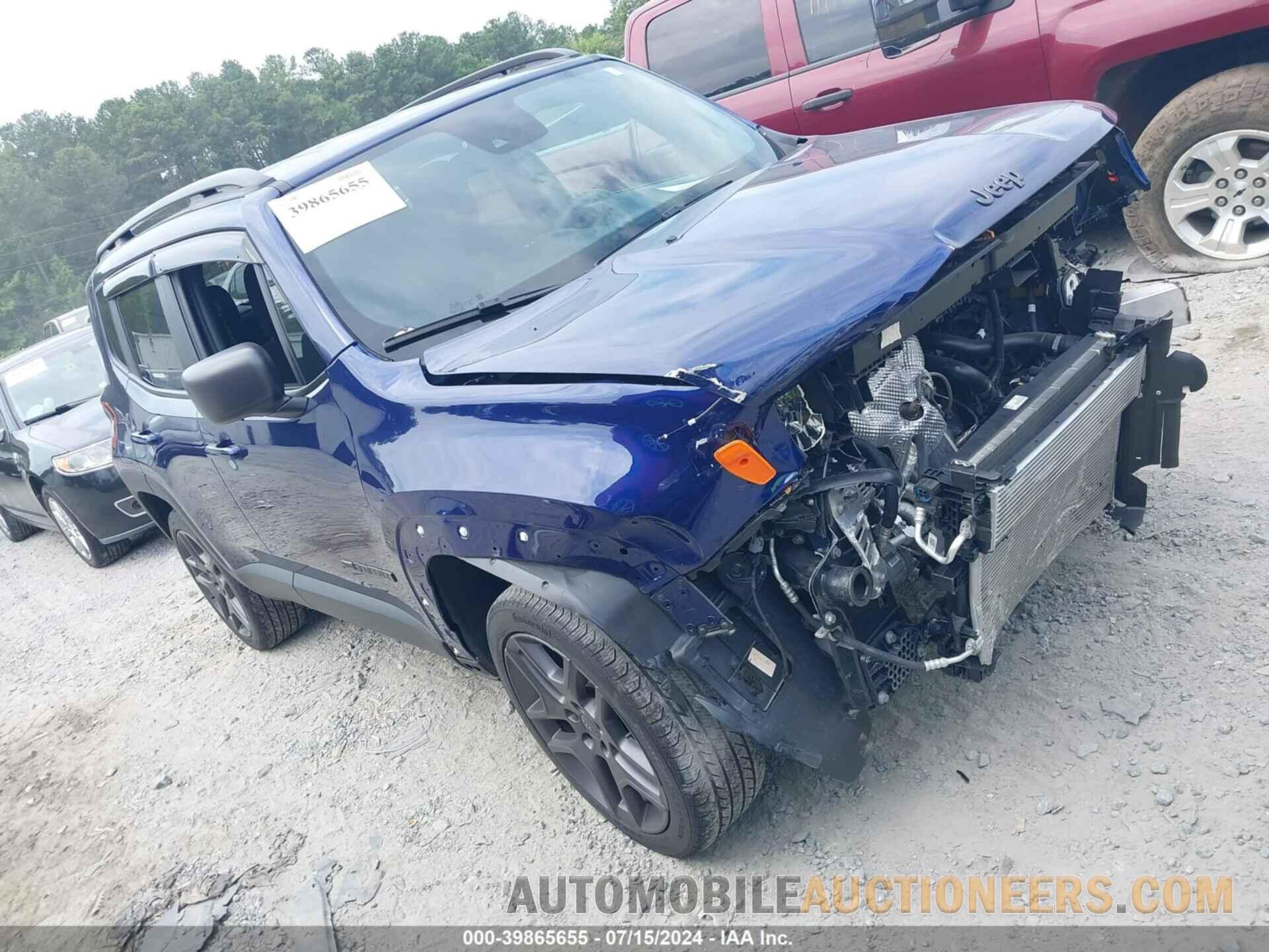 ZACNJDBBXMPM74852 JEEP RENEGADE 2021