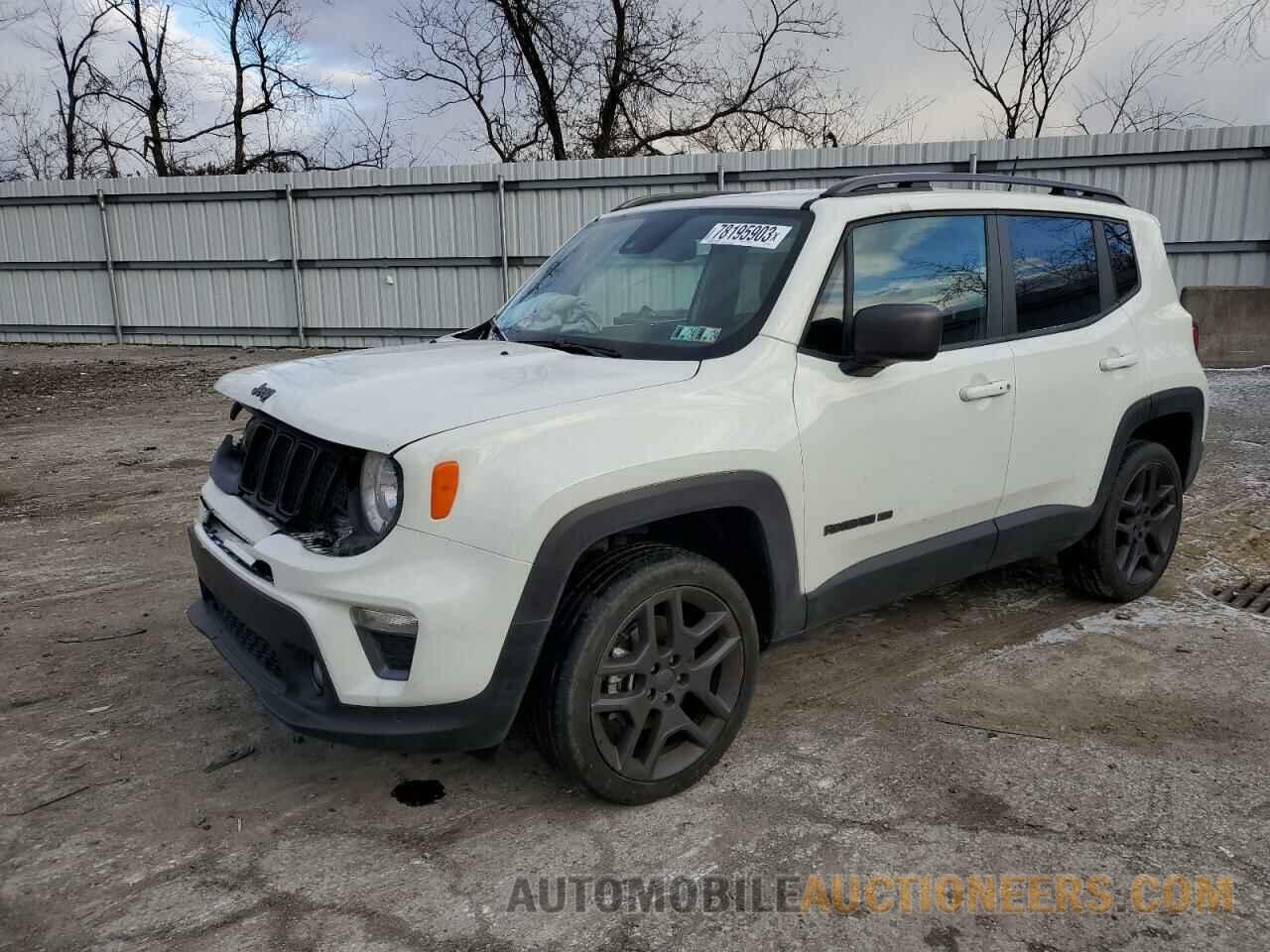 ZACNJDBBXMPN32815 JEEP RENEGADE 2021