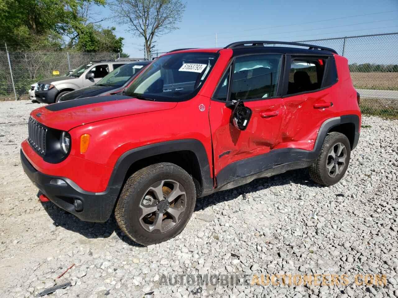 ZACNJDC12MPM17664 JEEP RENEGADE 2021