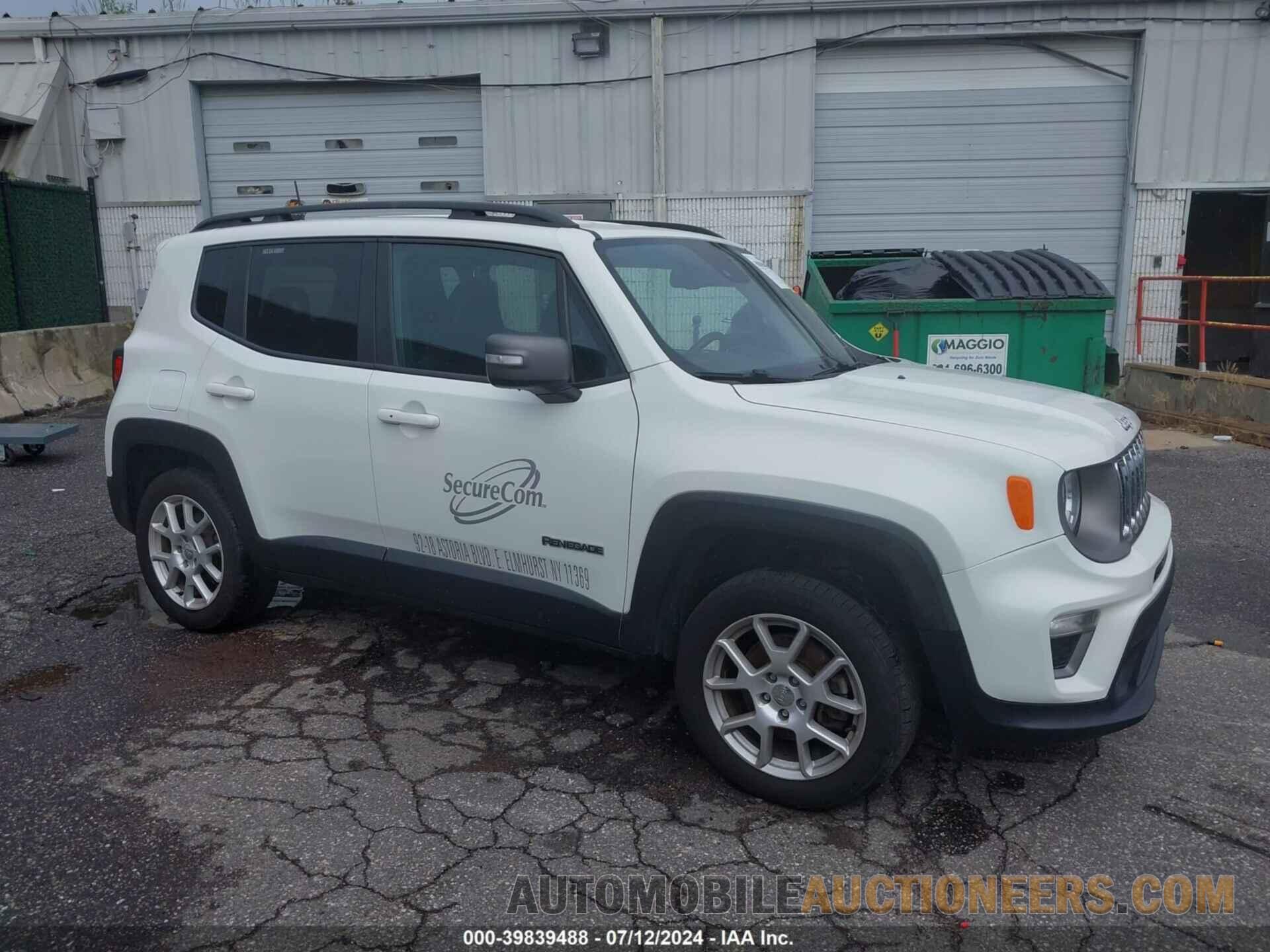 ZACNJDD10MPM20884 JEEP RENEGADE 2021