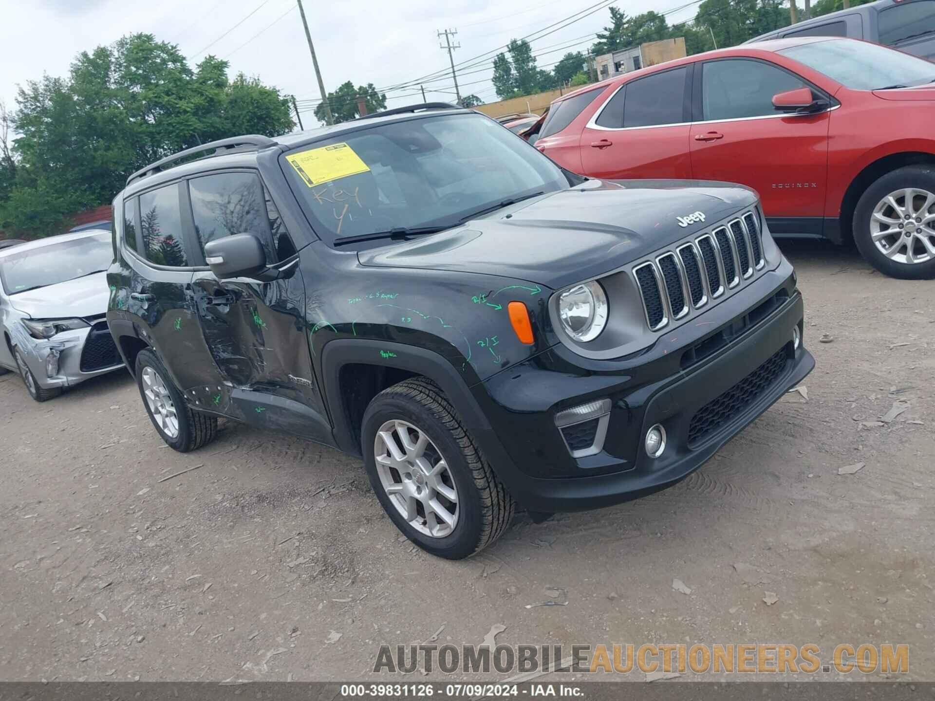 ZACNJDD10MPM27219 JEEP RENEGADE 2021