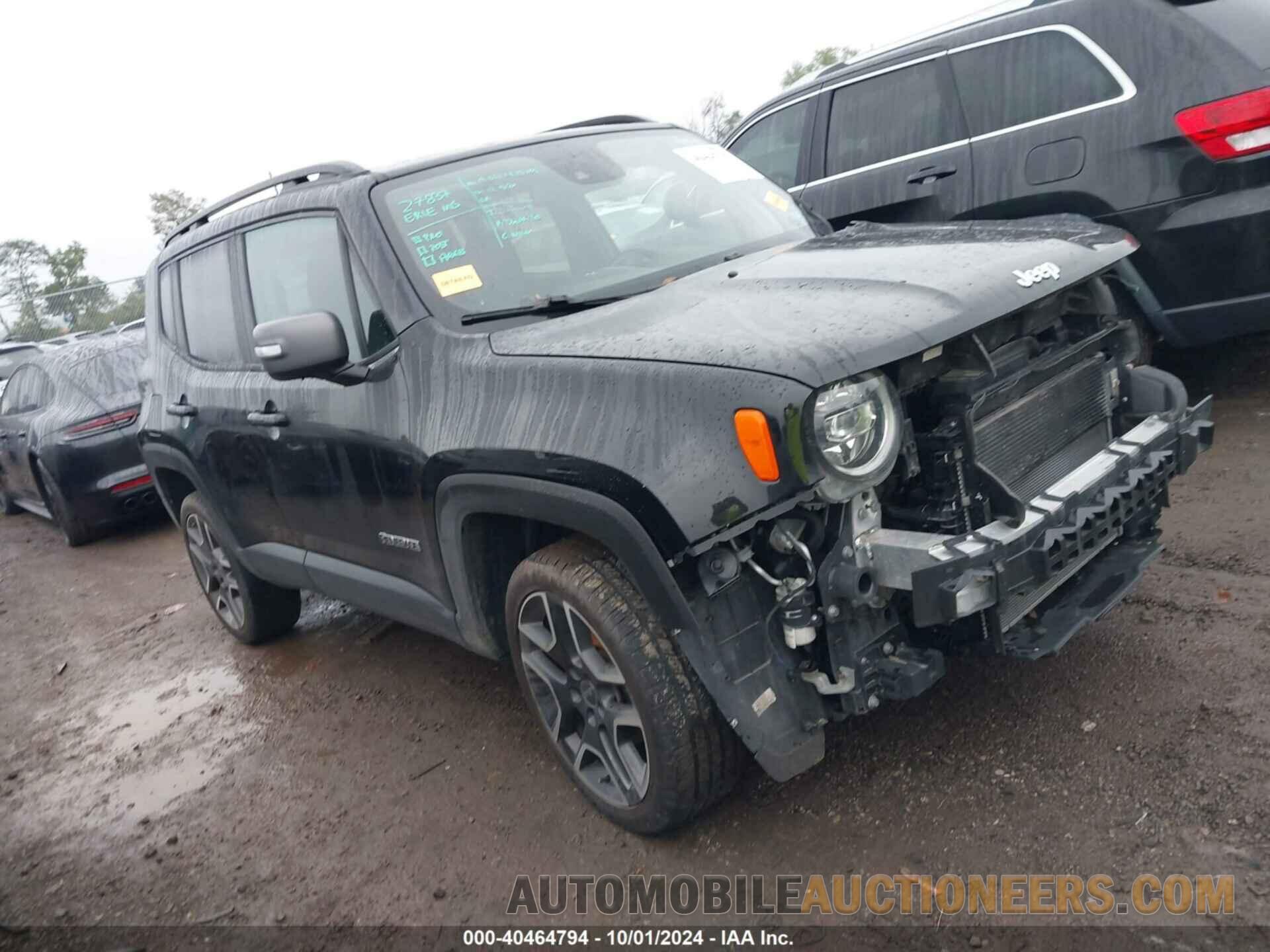 ZACNJDD12MPM20286 JEEP RENEGADE 2021