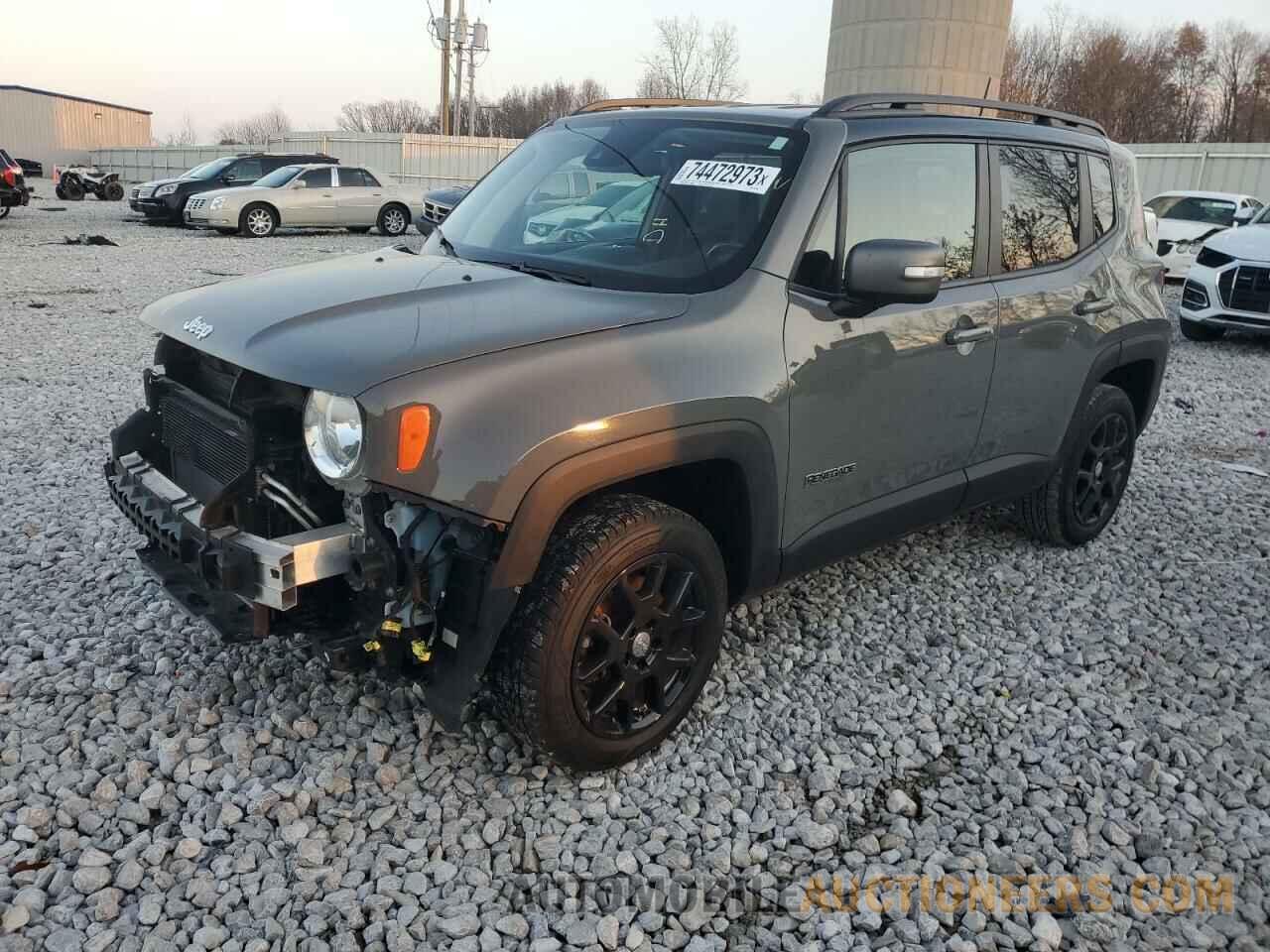 ZACNJDD12MPM41669 JEEP RENEGADE 2021