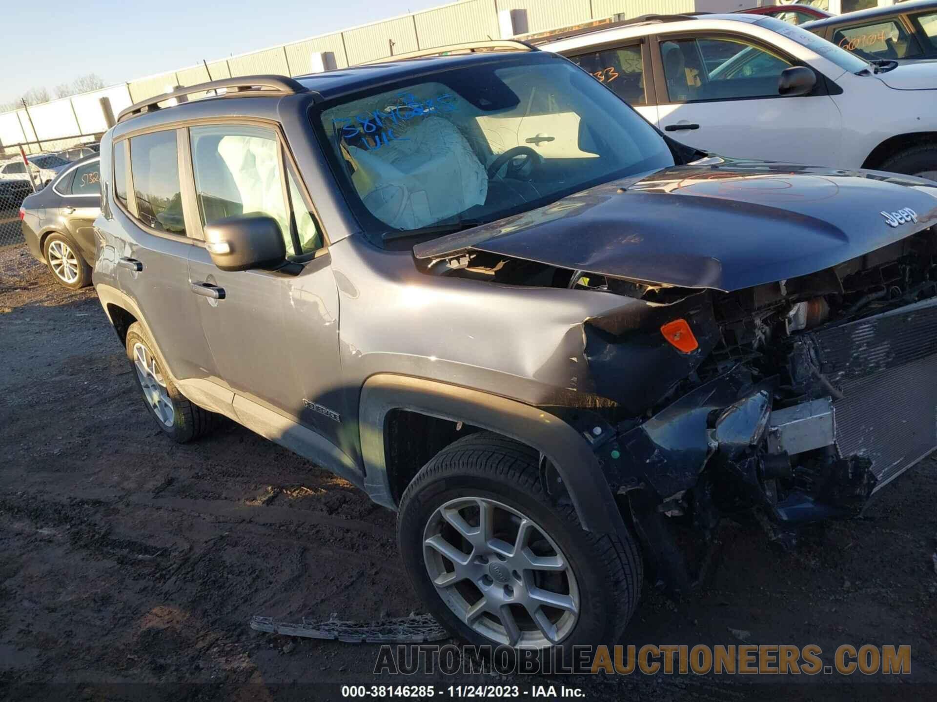 ZACNJDD13MPM08387 JEEP RENEGADE 2021