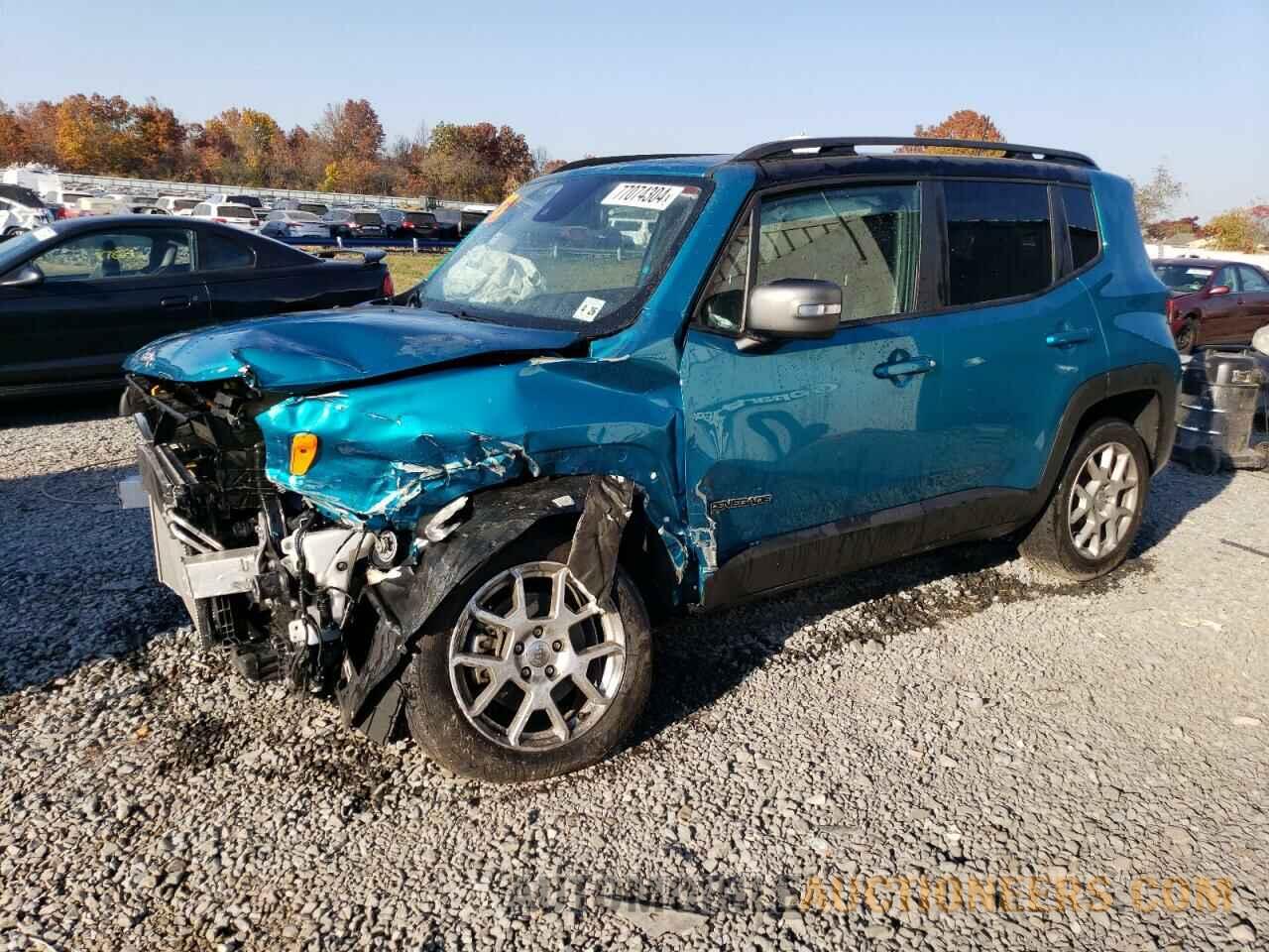 ZACNJDD13MPM25772 JEEP RENEGADE 2021