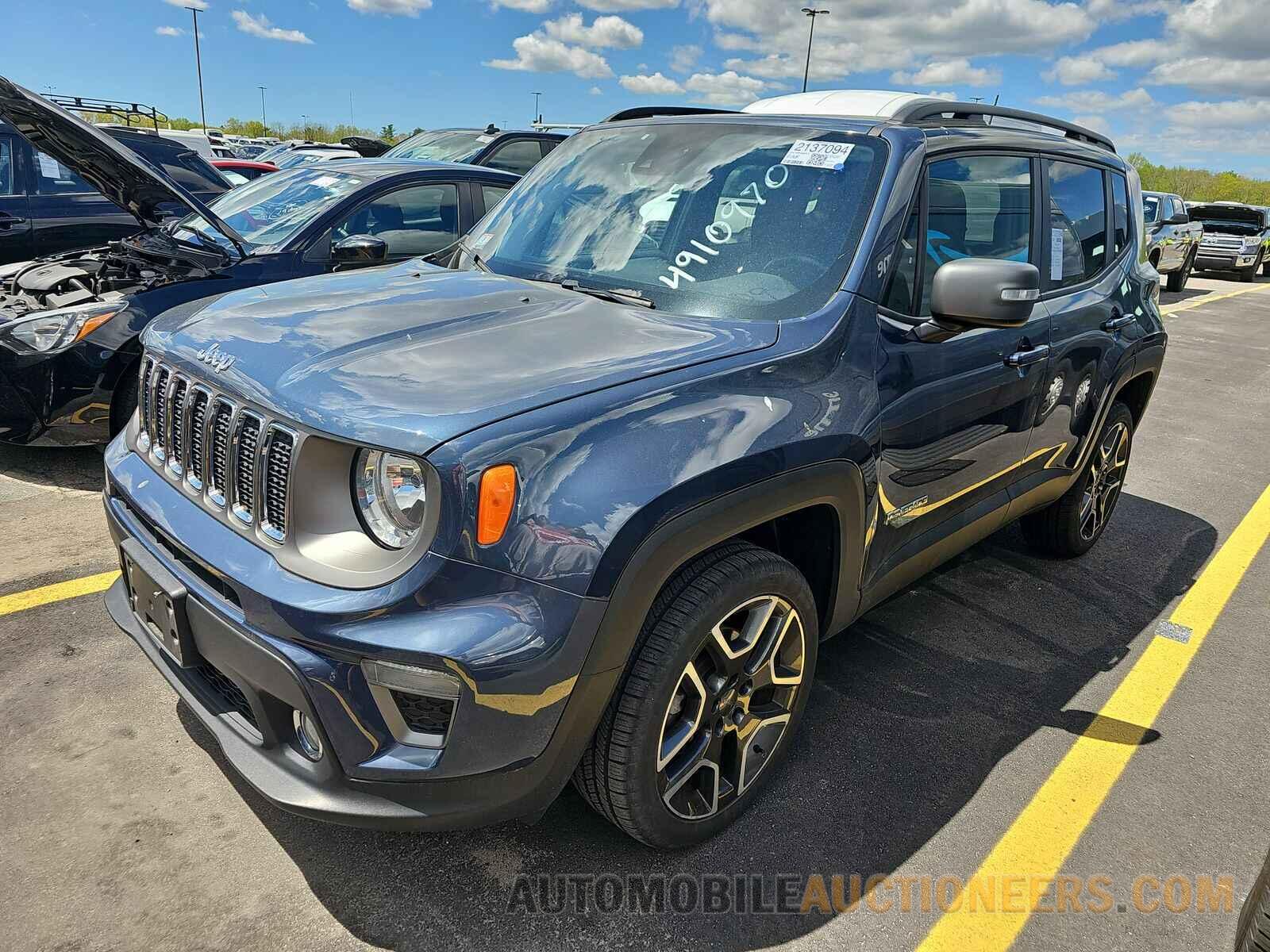 ZACNJDD15MPM38247 Jeep Renegade 2021