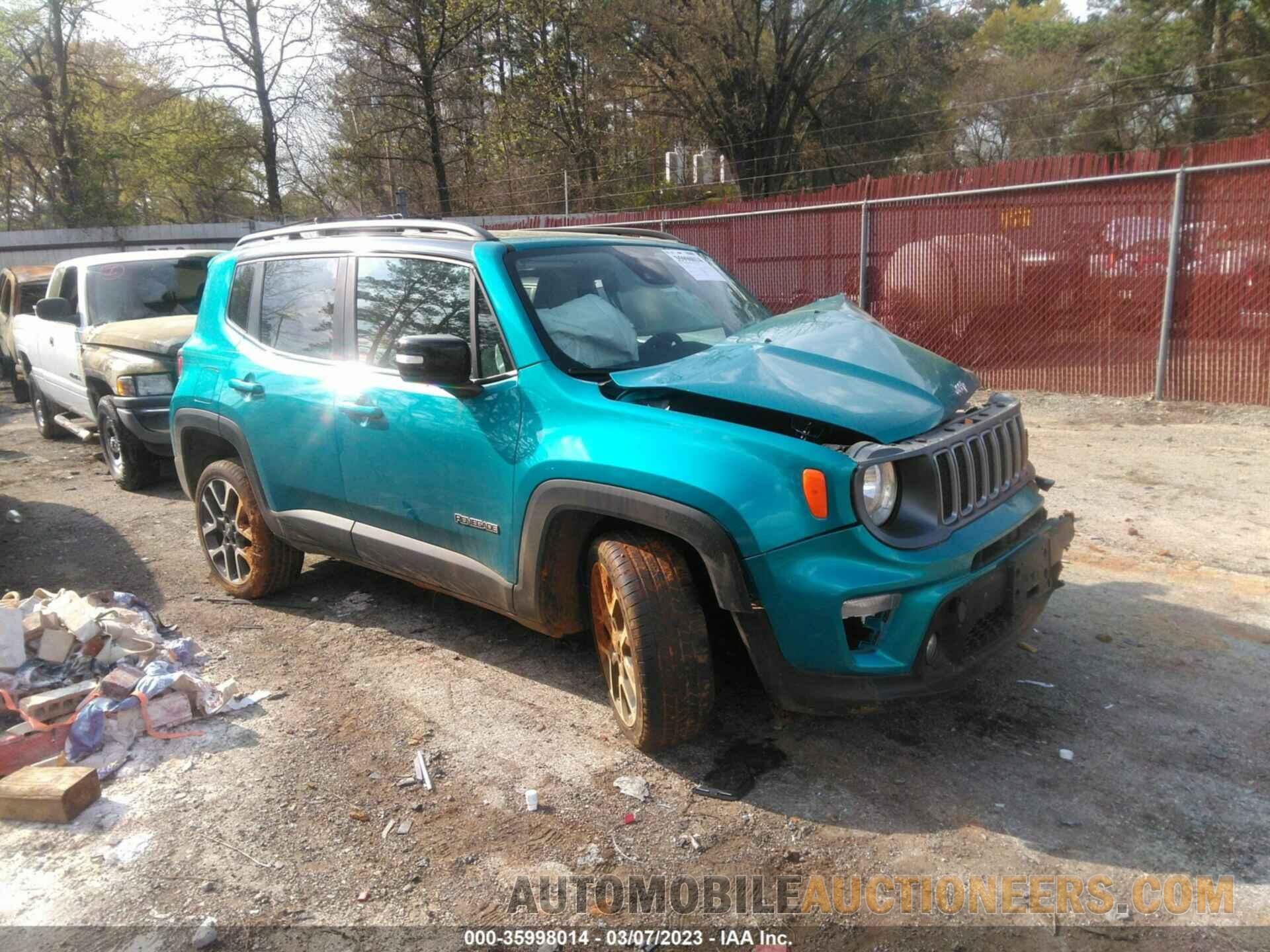 ZACNJDD18NPN47304 JEEP RENEGADE 2022