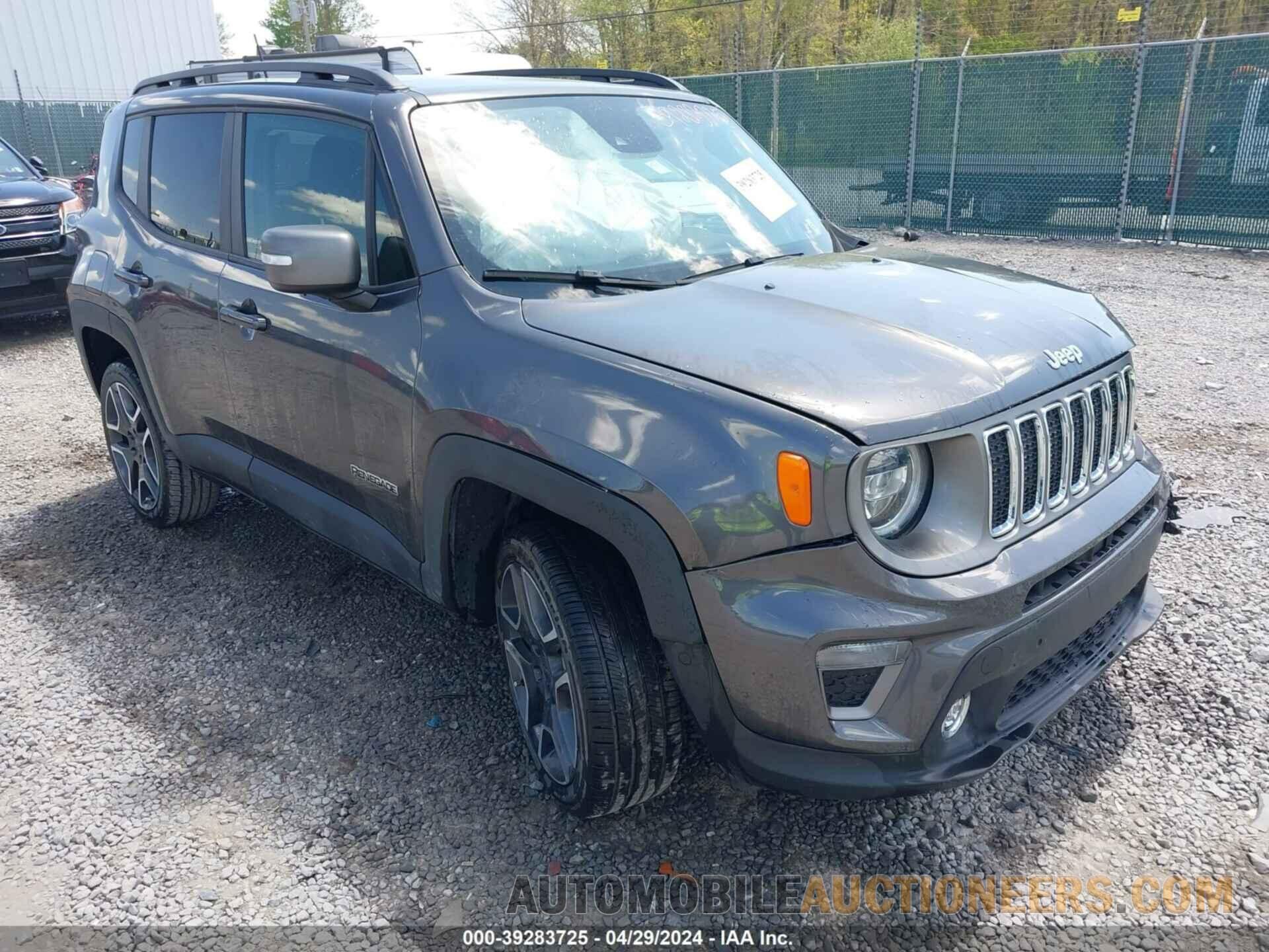 ZACNJDD19MPM37764 JEEP RENEGADE 2021