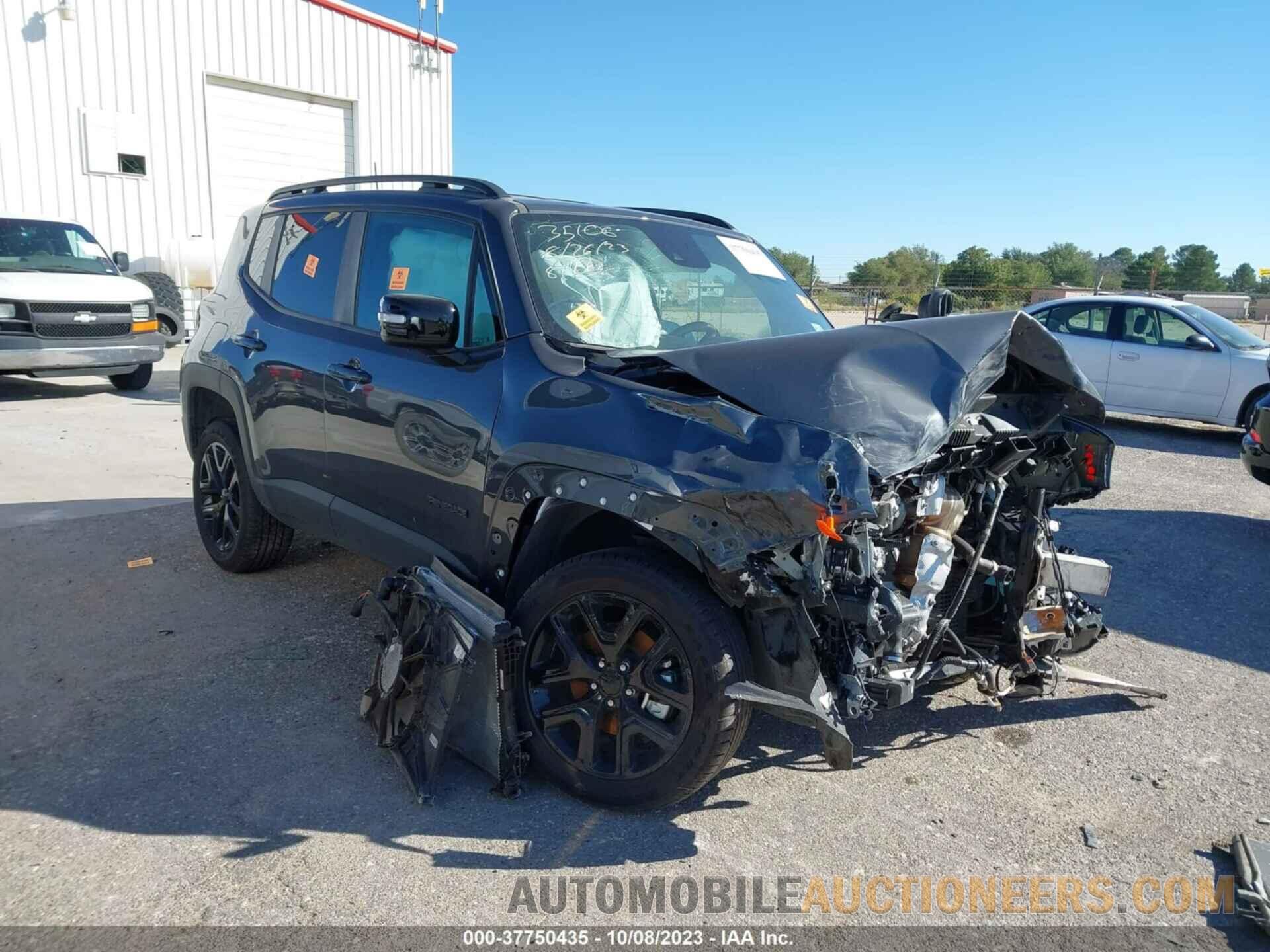 ZACNJDE10NPN96205 JEEP RENEGADE 2022