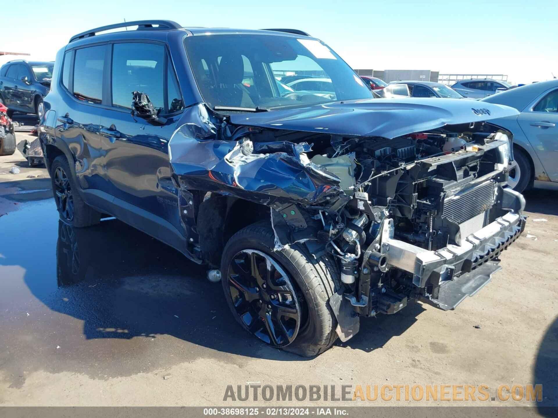 ZACNJDE10NPN98794 JEEP RENEGADE 2022