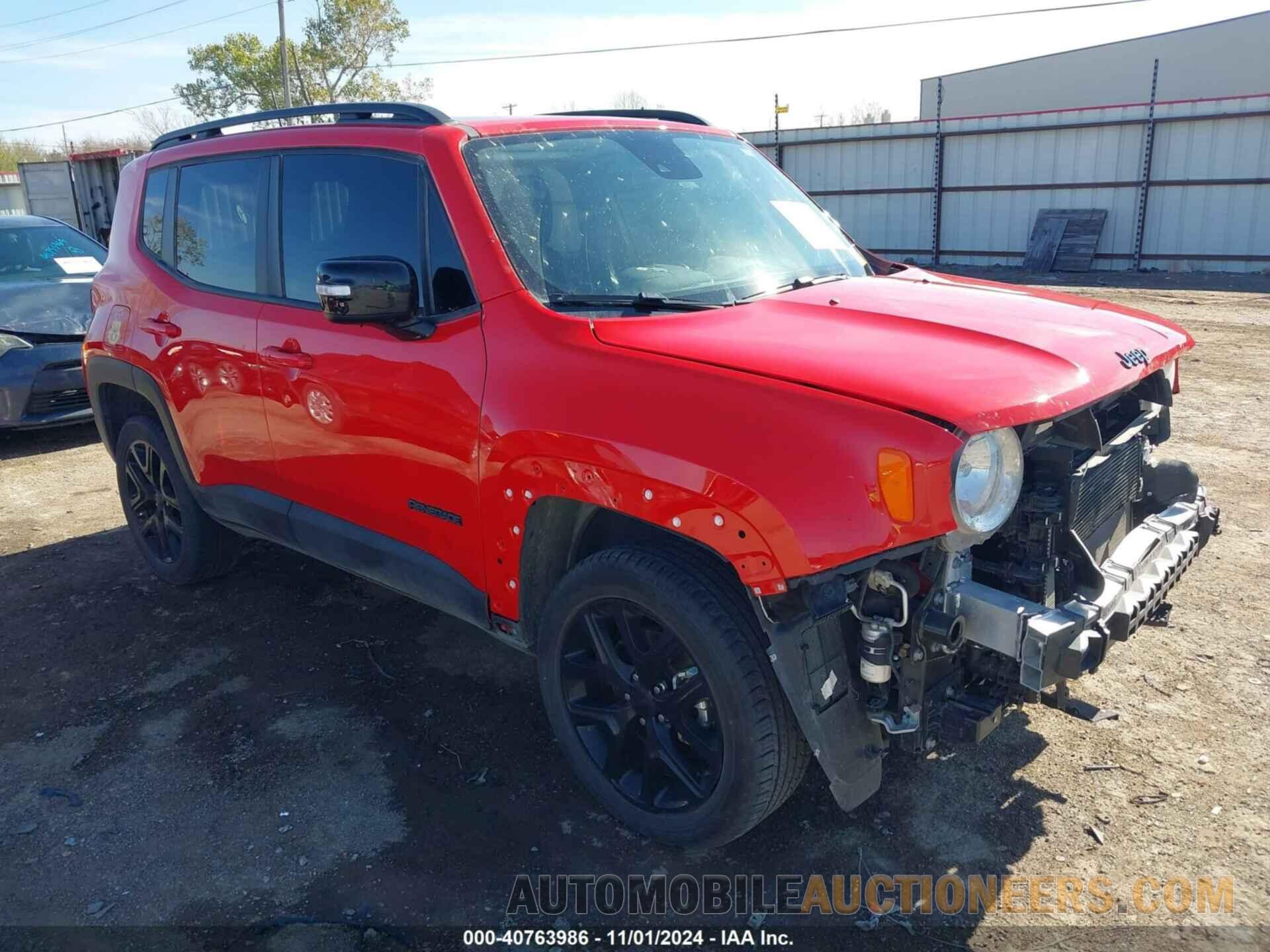 ZACNJDE10PPP24882 JEEP RENEGADE 2023