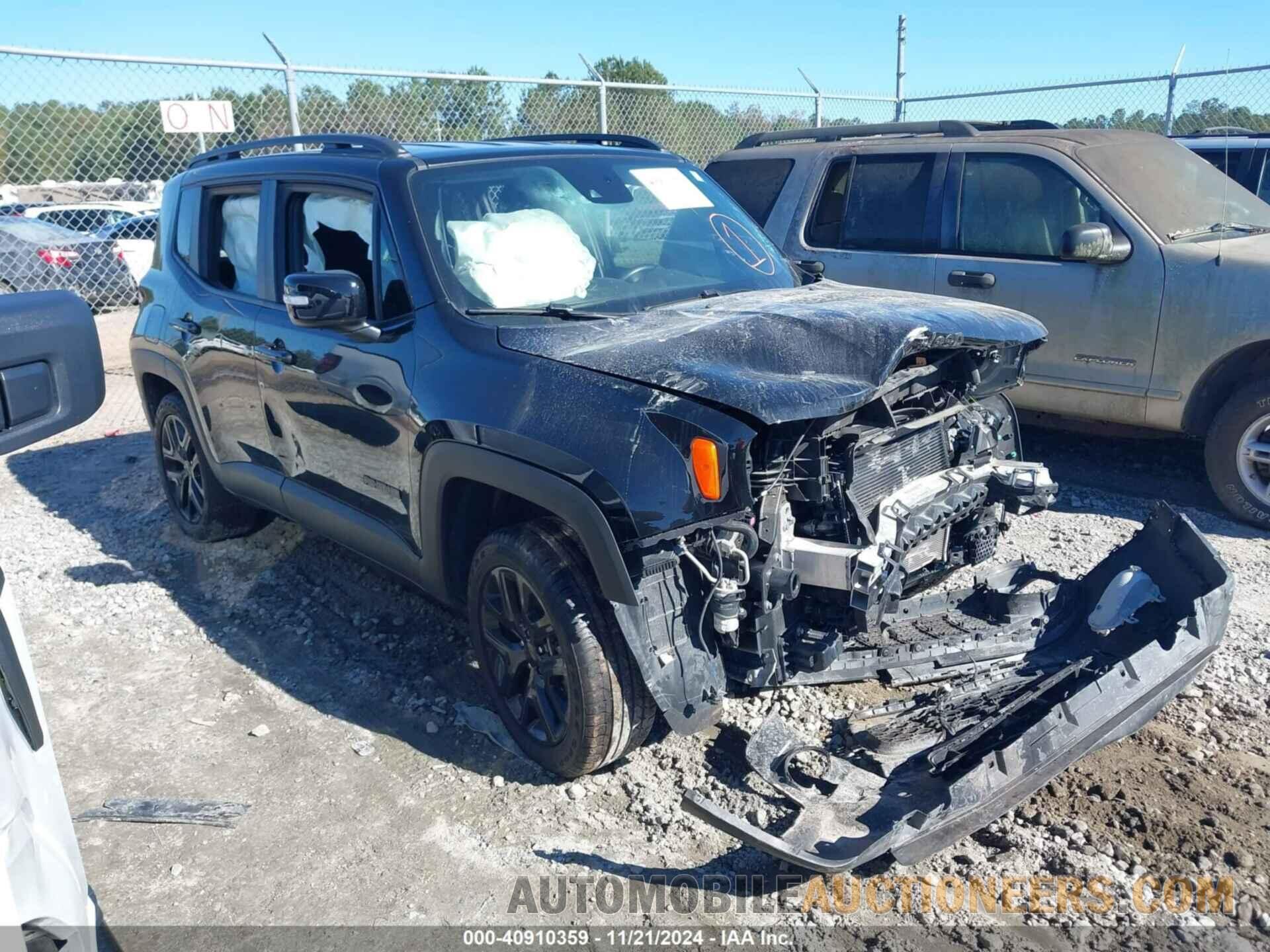 ZACNJDE11NPN47658 JEEP RENEGADE 2022