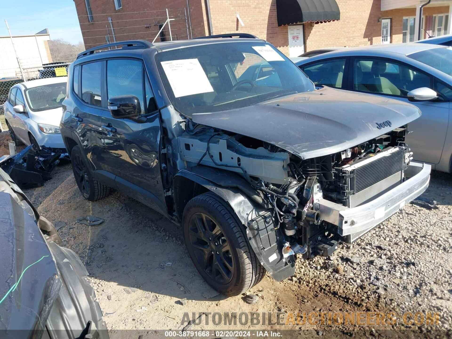 ZACNJDE11NPN69661 JEEP RENEGADE 2022