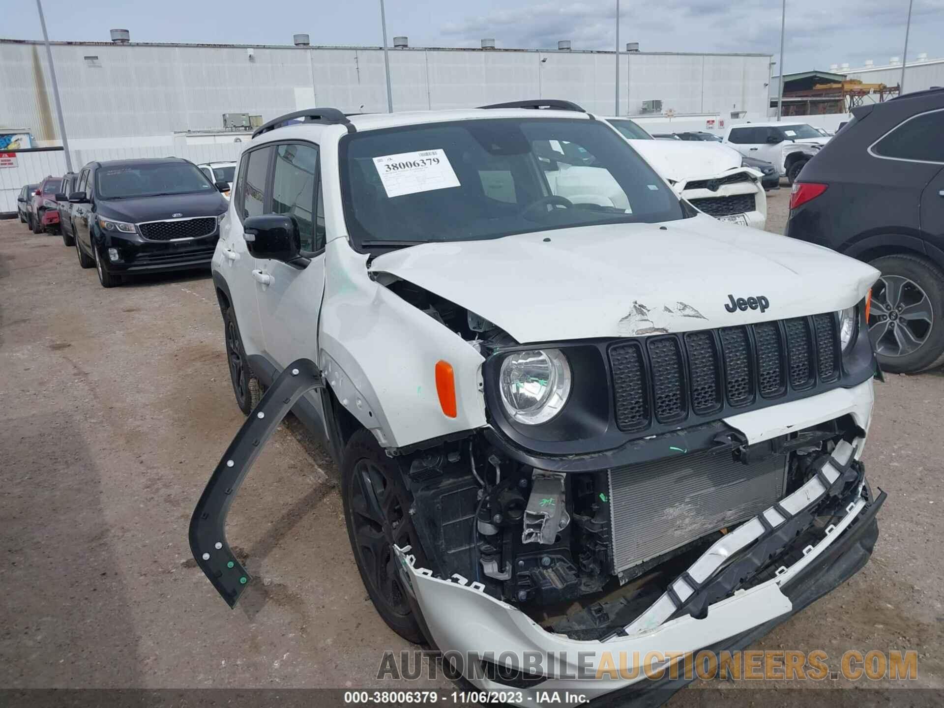 ZACNJDE12NPN81317 JEEP RENEGADE 2022