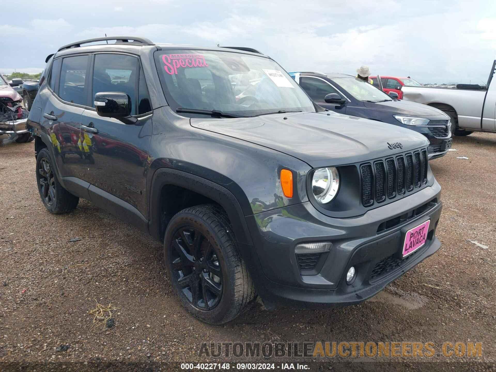 ZACNJDE13PPP44236 JEEP RENEGADE 2023