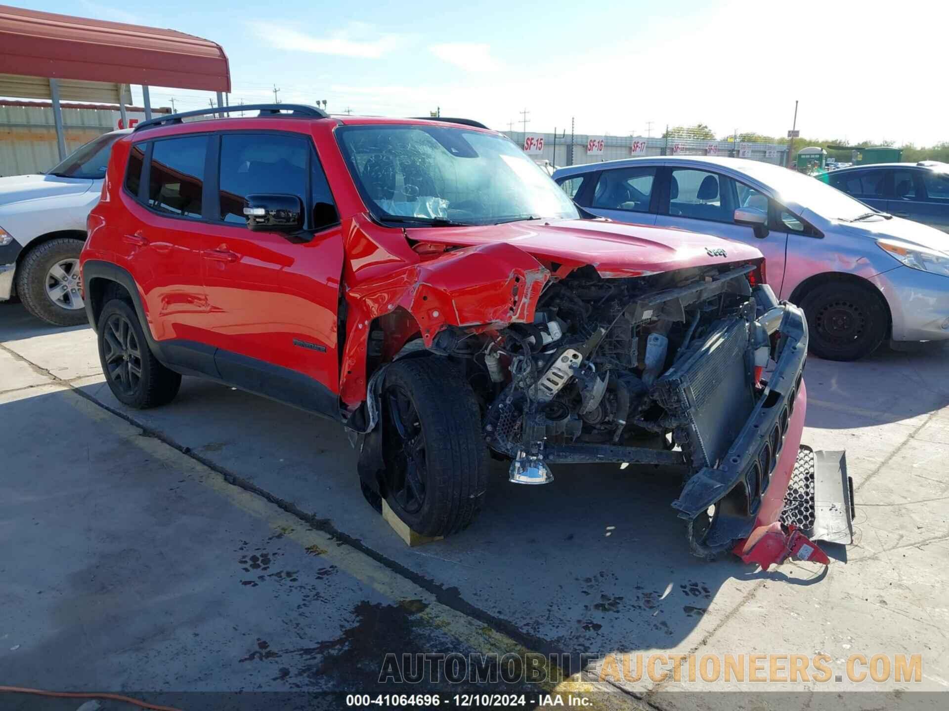 ZACNJDE14NPN64583 JEEP RENEGADE 2022