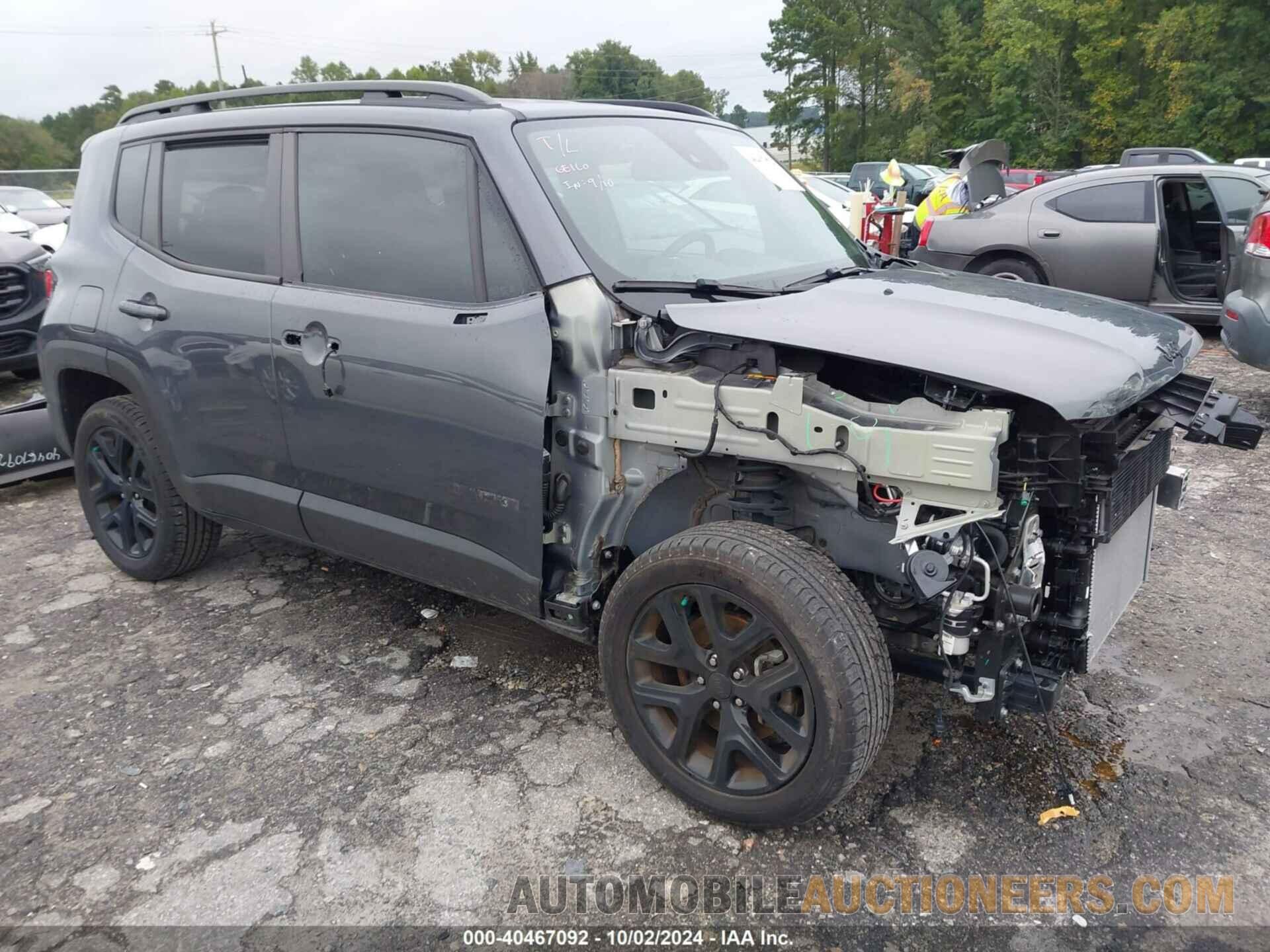 ZACNJDE14NPN68634 JEEP RENEGADE 2022