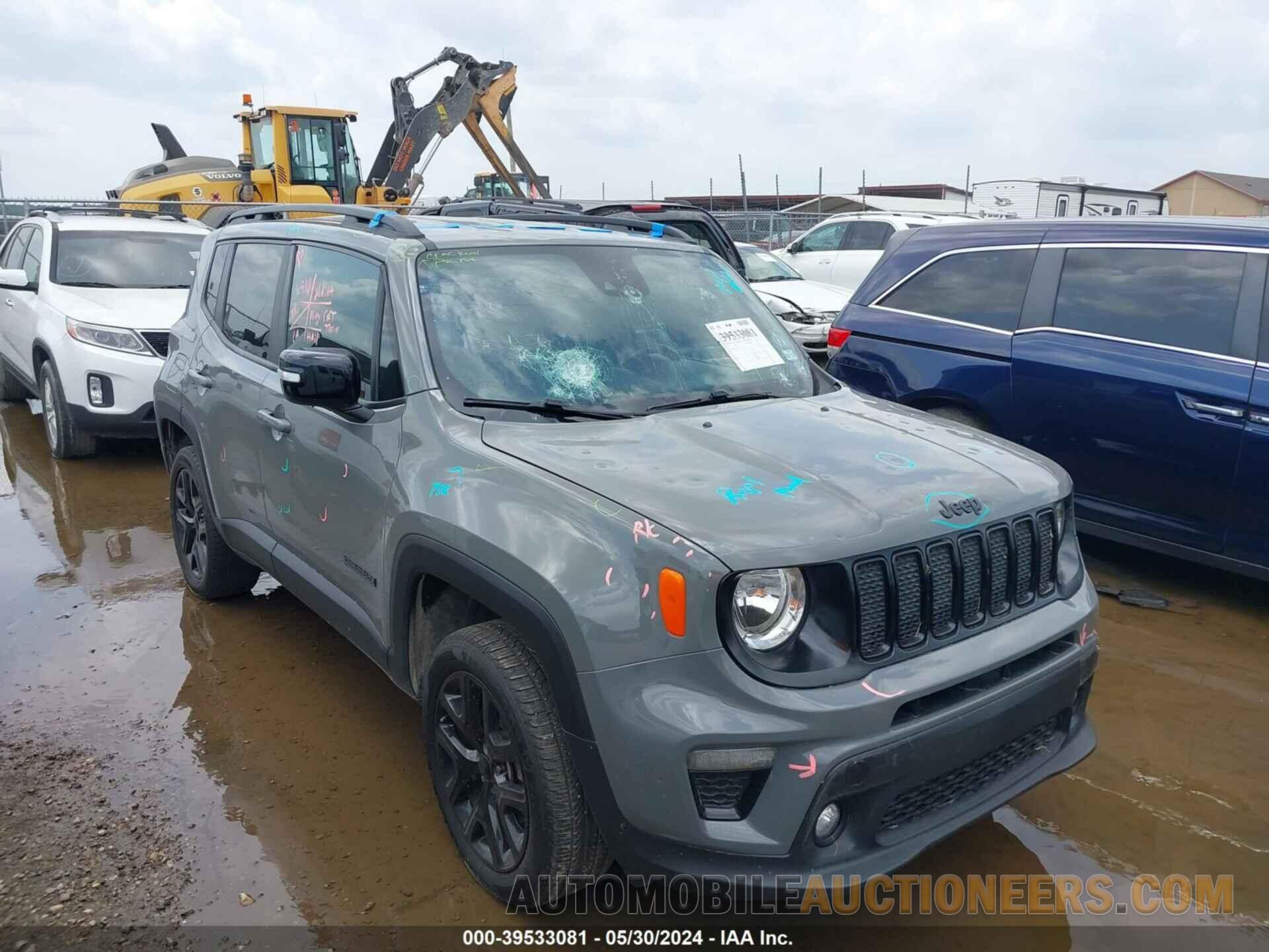 ZACNJDE16NPN65136 JEEP RENEGADE 2022