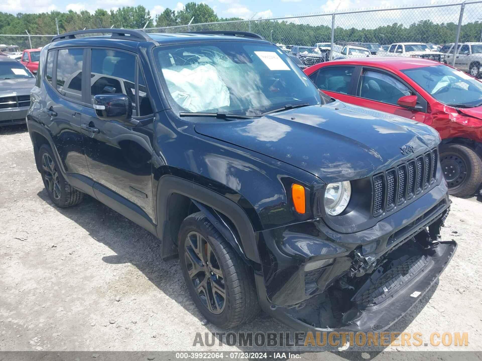 ZACNJDE18NPN80964 JEEP RENEGADE 2022