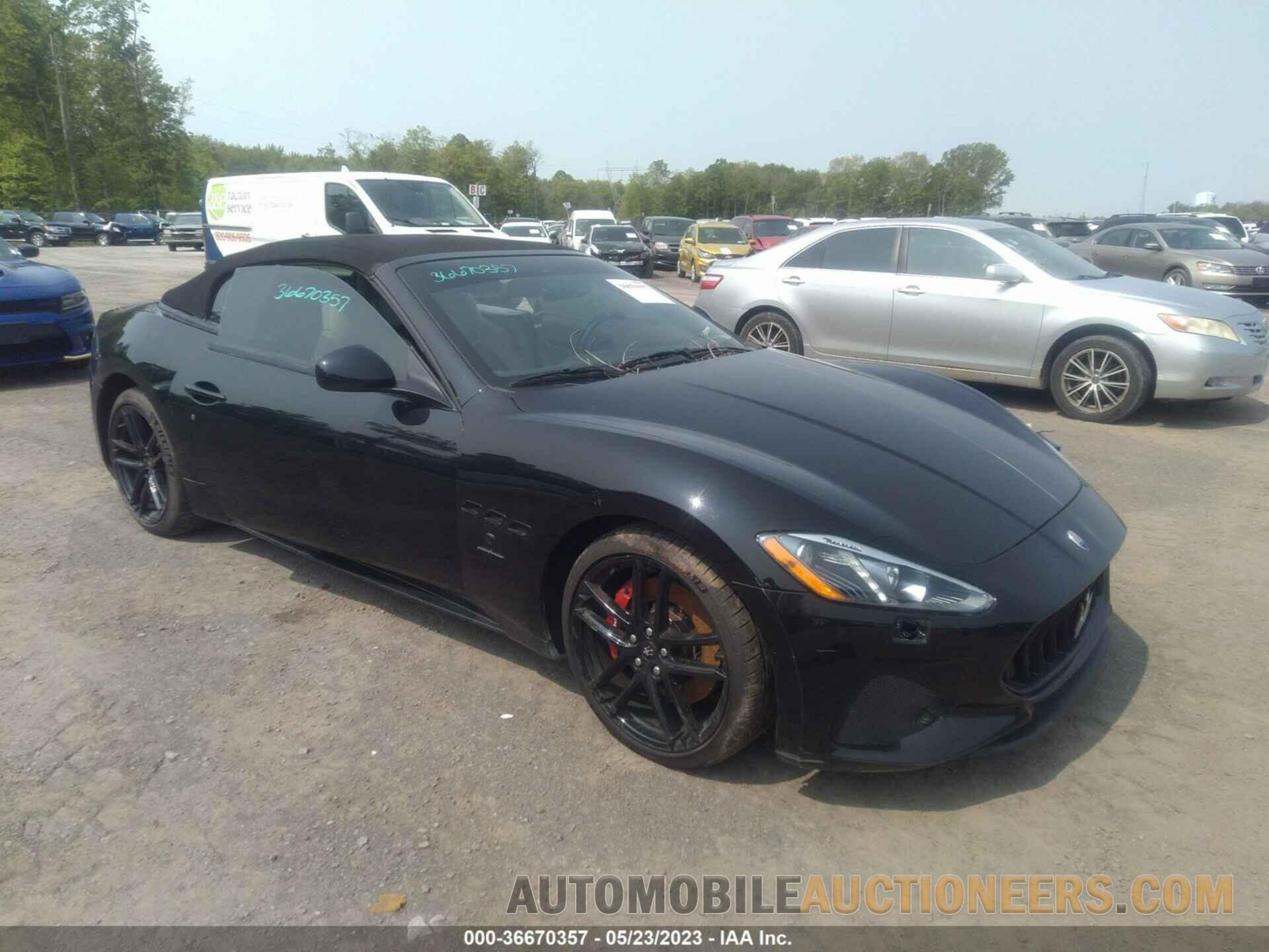 ZAM45VMA4J0283910 MASERATI GRANTURISMO CONVERTIBLE 2018