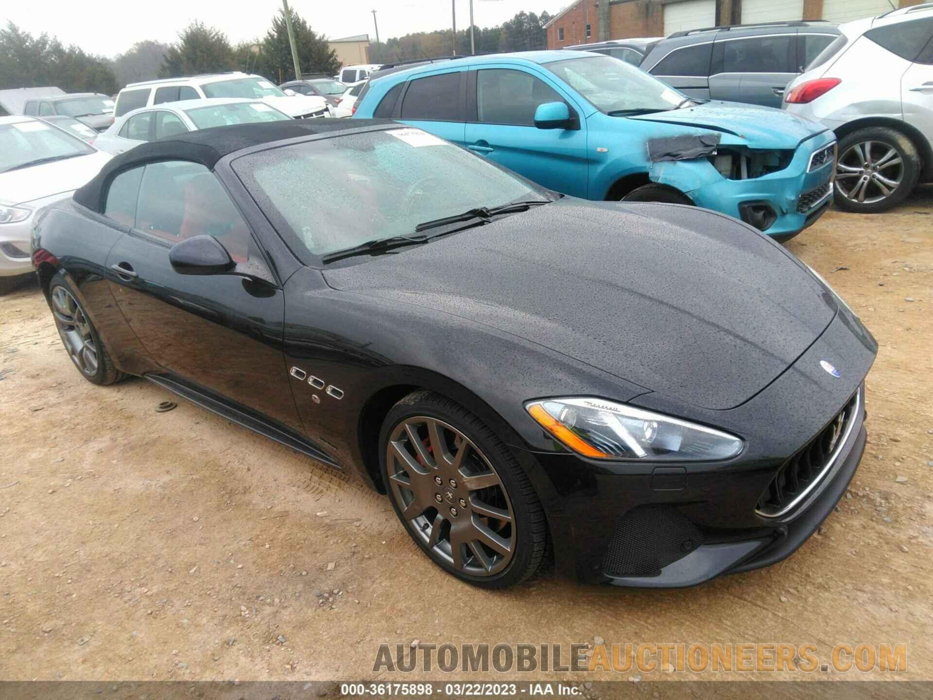 ZAM45VMA5J0283883 MASERATI GRANTURISMO CONVERTIBLE 2018