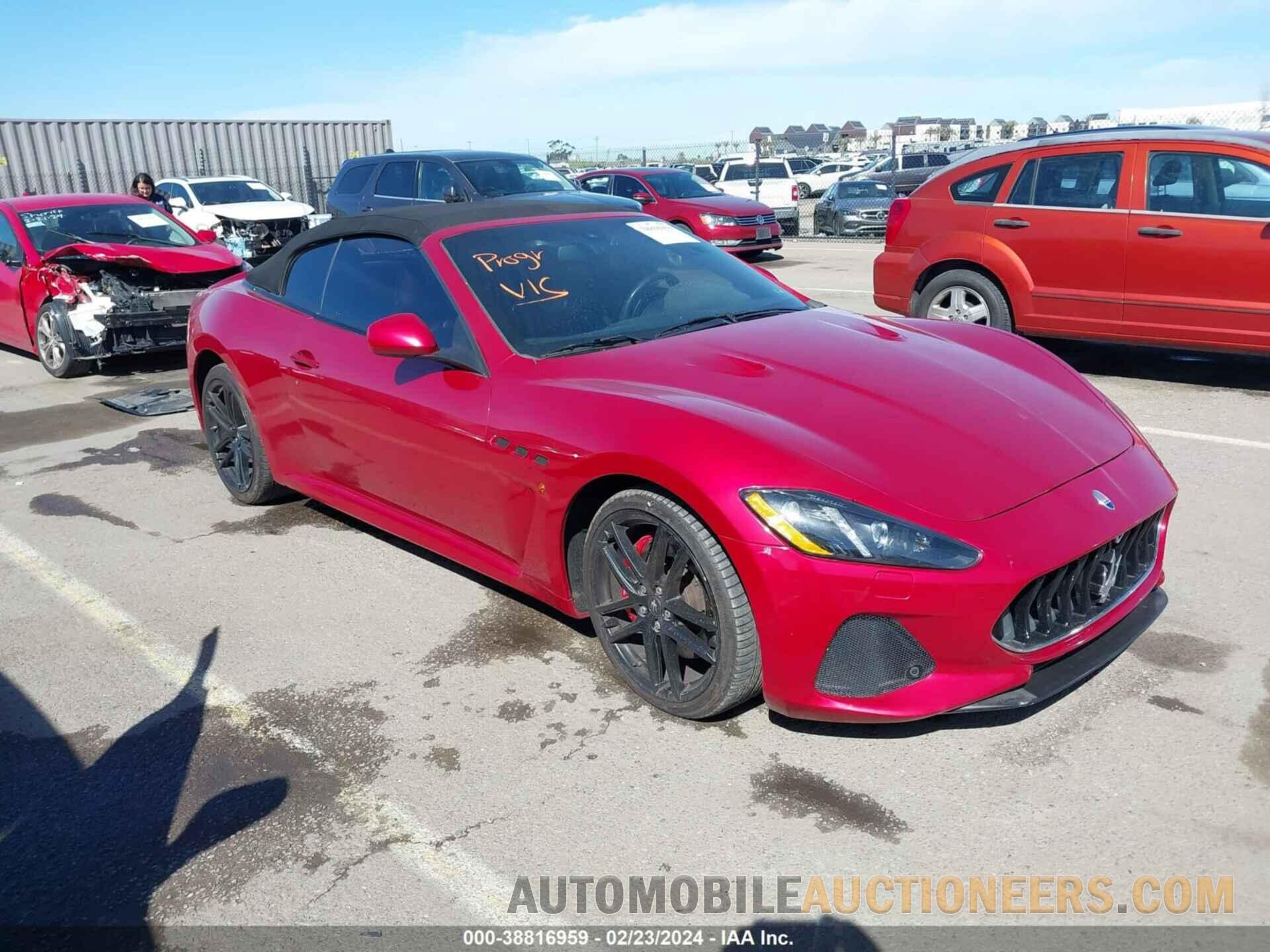 ZAM45VMA6K0310297 MASERATI GRANTURISMO 2019