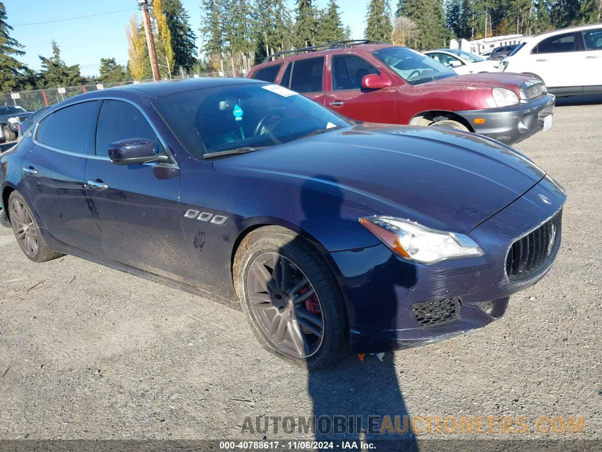 ZAM56PPA7G1165653 MASERATI QUATTROPORTE 2016