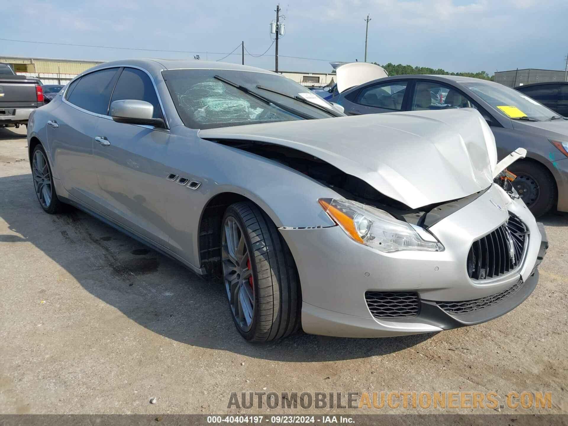 ZAM56RPA2G1181934 MASERATI QUATTROPORTE 2016