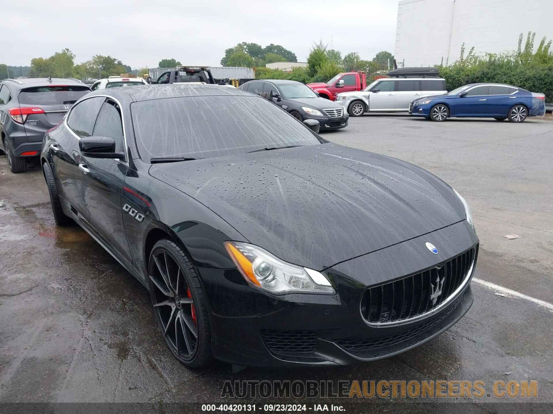 ZAM56RPA4G1187637 MASERATI QUATTROPORTE 2016