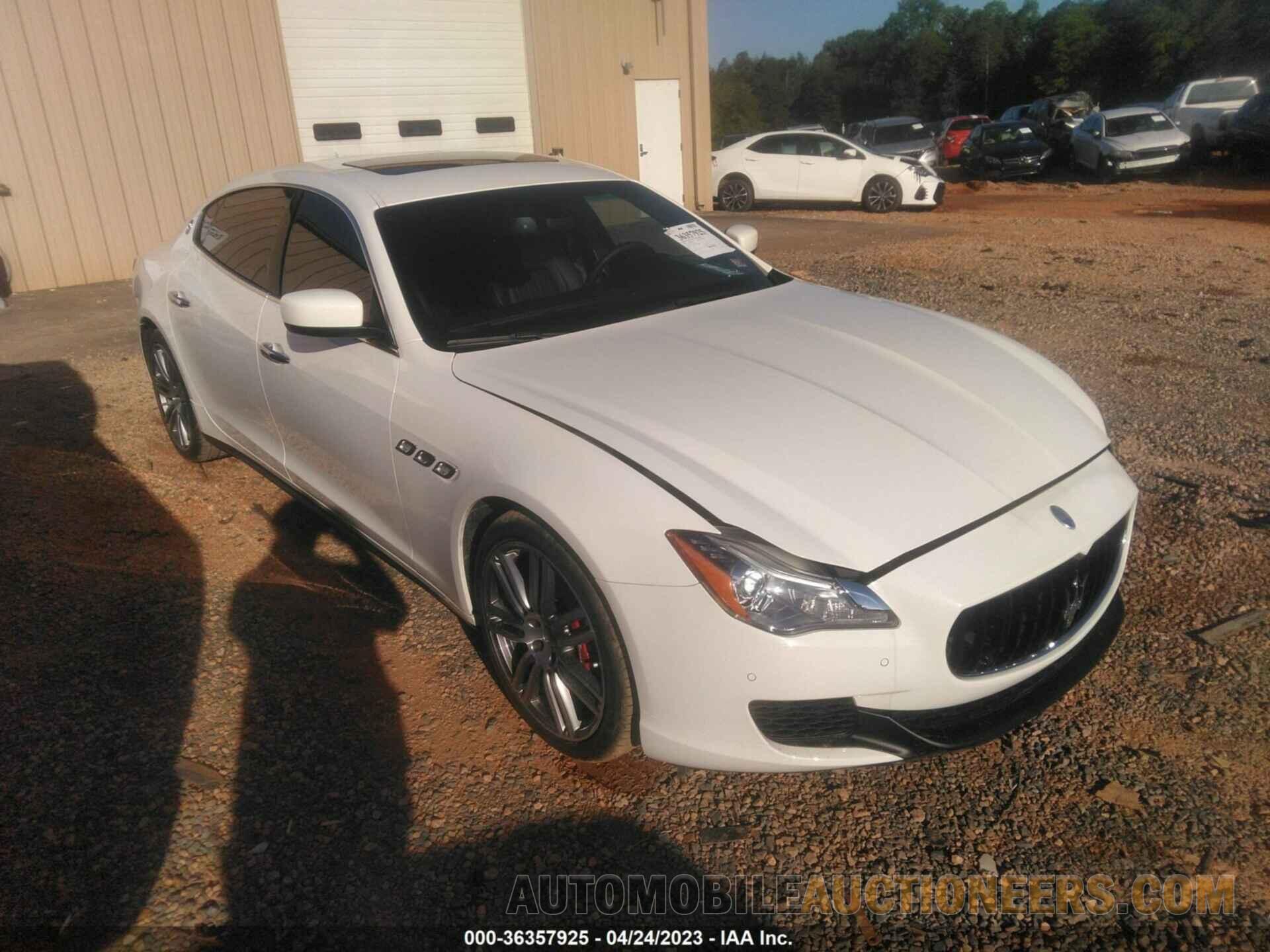 ZAM56RPA4G1191803 MASERATI QUATTROPORTE 2016