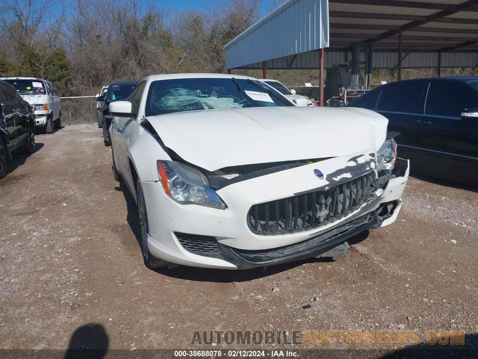 ZAM56RPA6G1188594 MASERATI QUATTROPORTE 2016