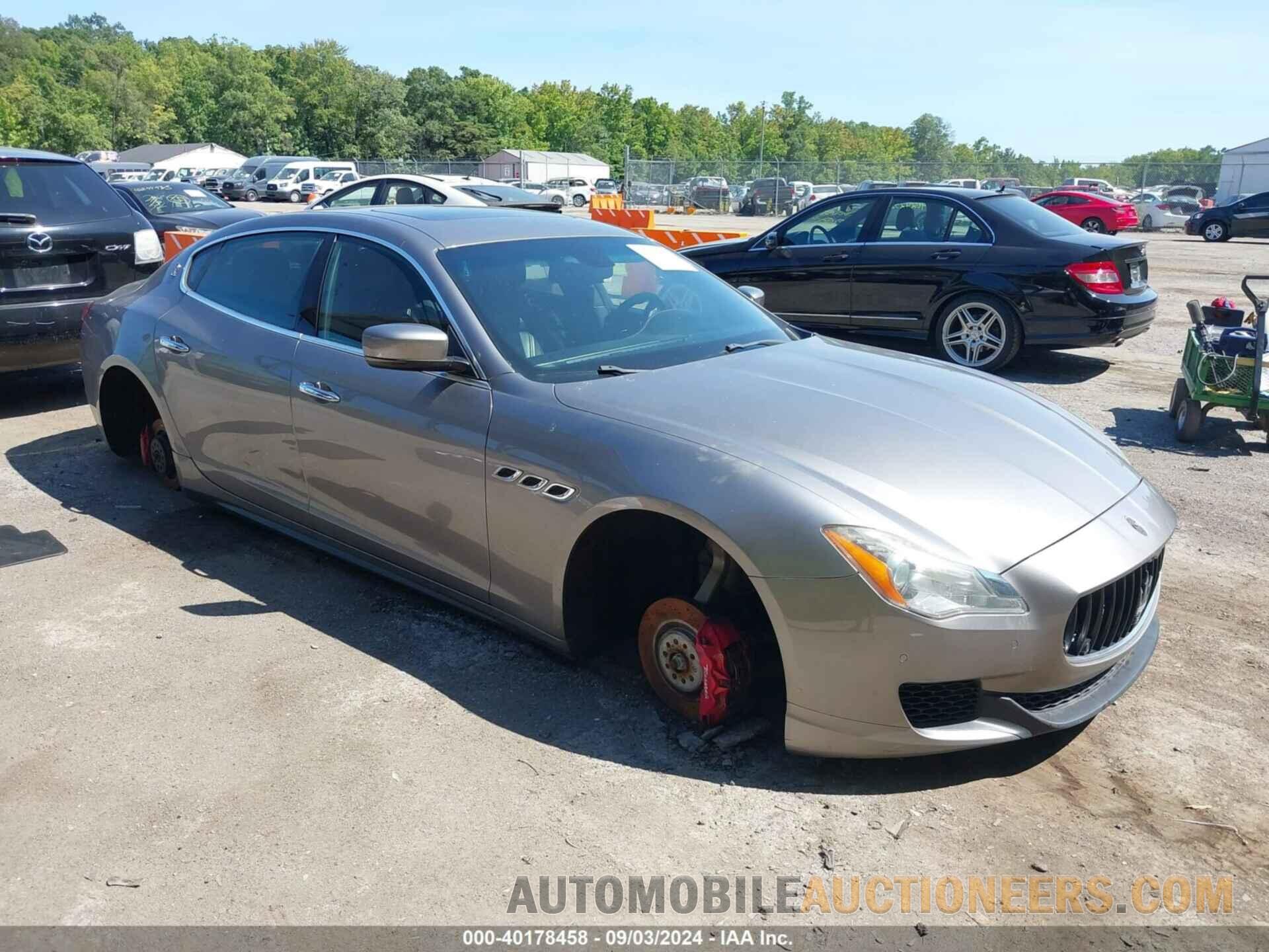 ZAM56RRA0F1145395 MASERATI QUATTROPORTE 2015